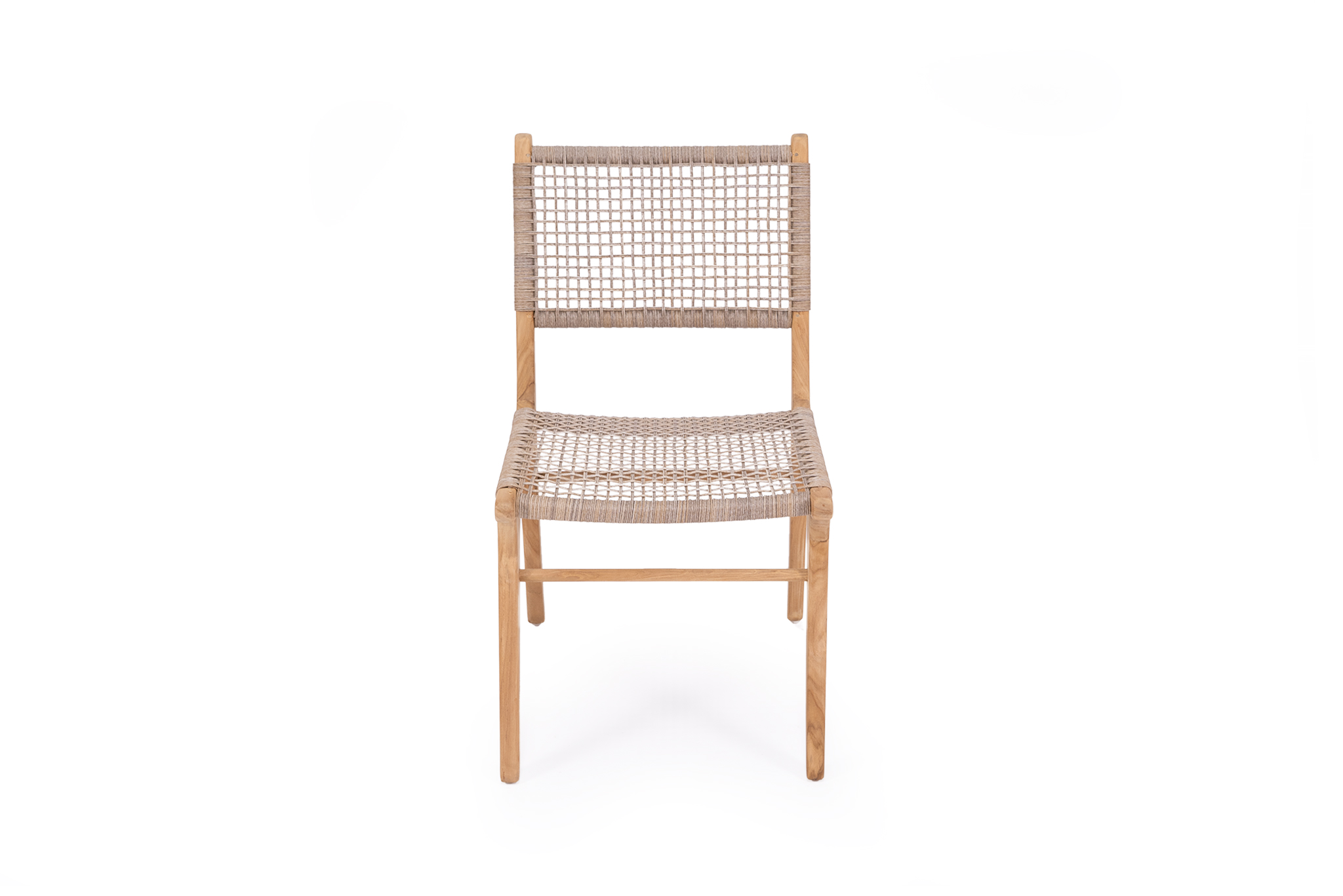 Zen Dining Chair - Washed Grey - Image 4