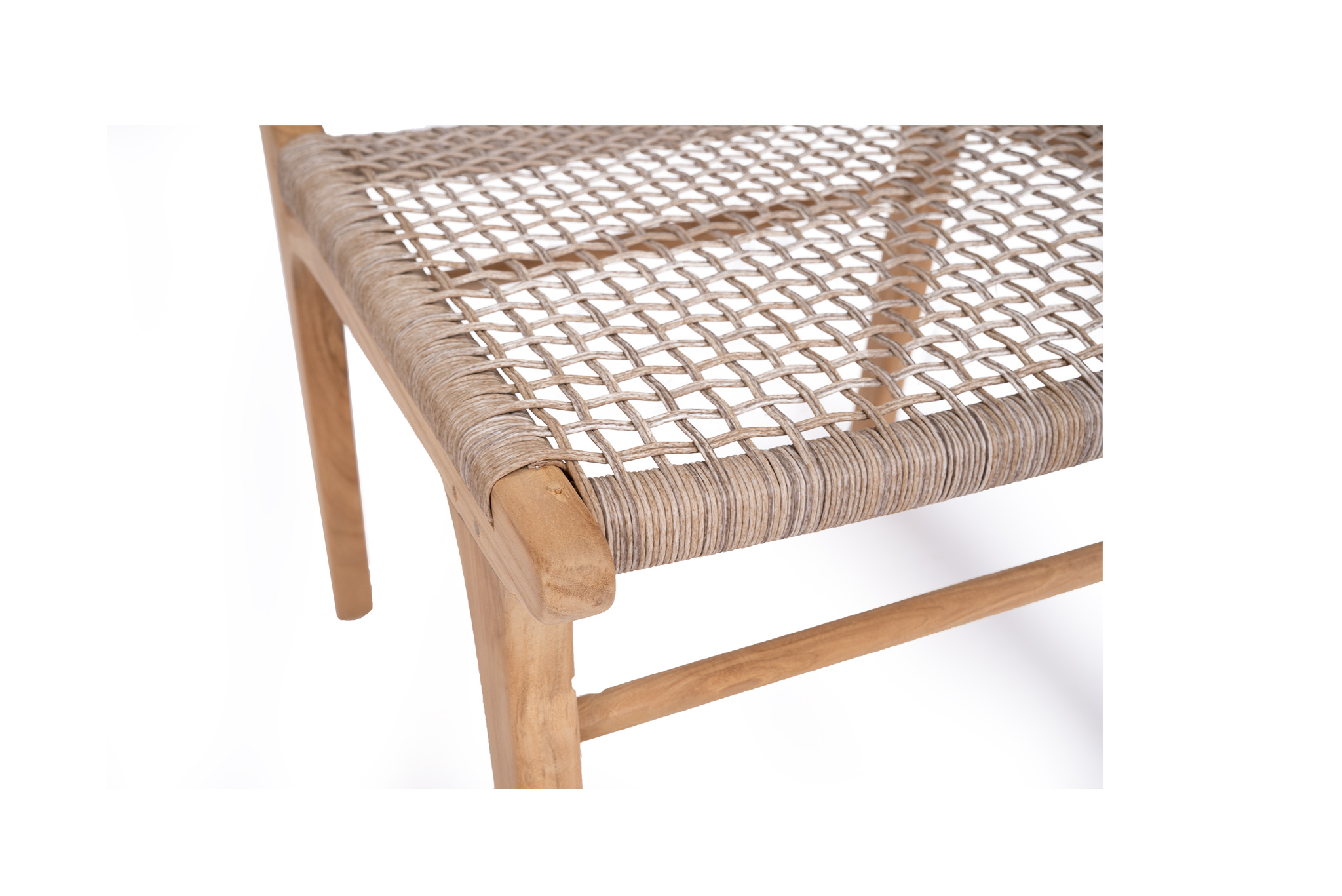 Zen Dining Chair - Washed Grey - Image 8