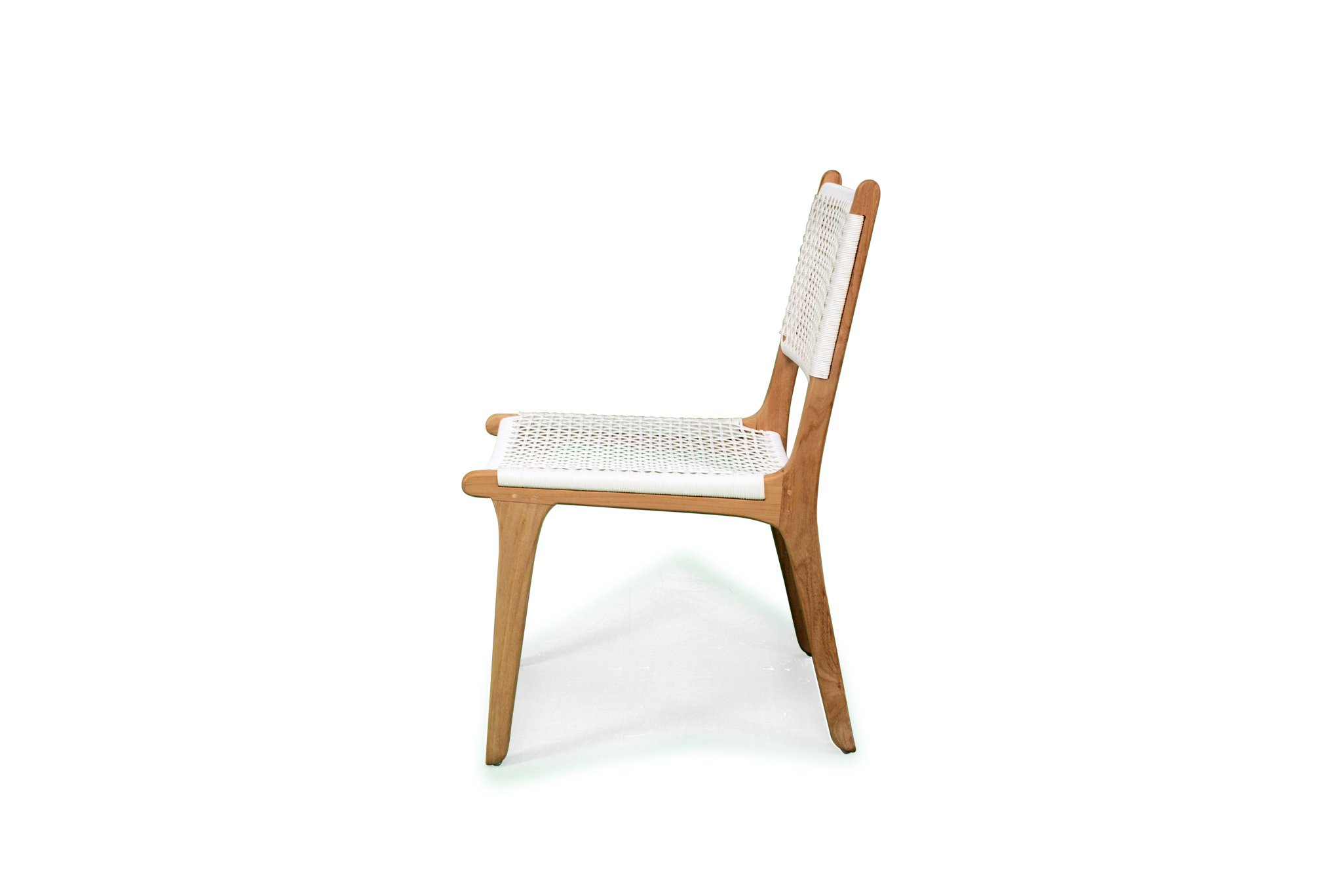 Zen Dining Chair - White - Image 5