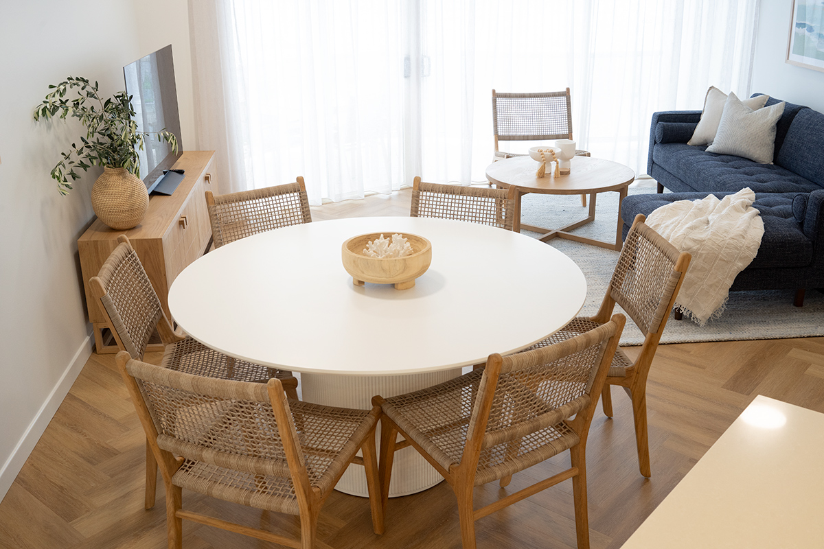Zen Dining Chair - Washed Grey - Image 12