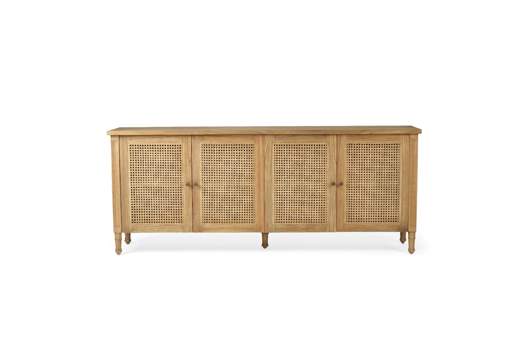 Hamilton Four Door Sideboard - Weathered Oak - Image 3