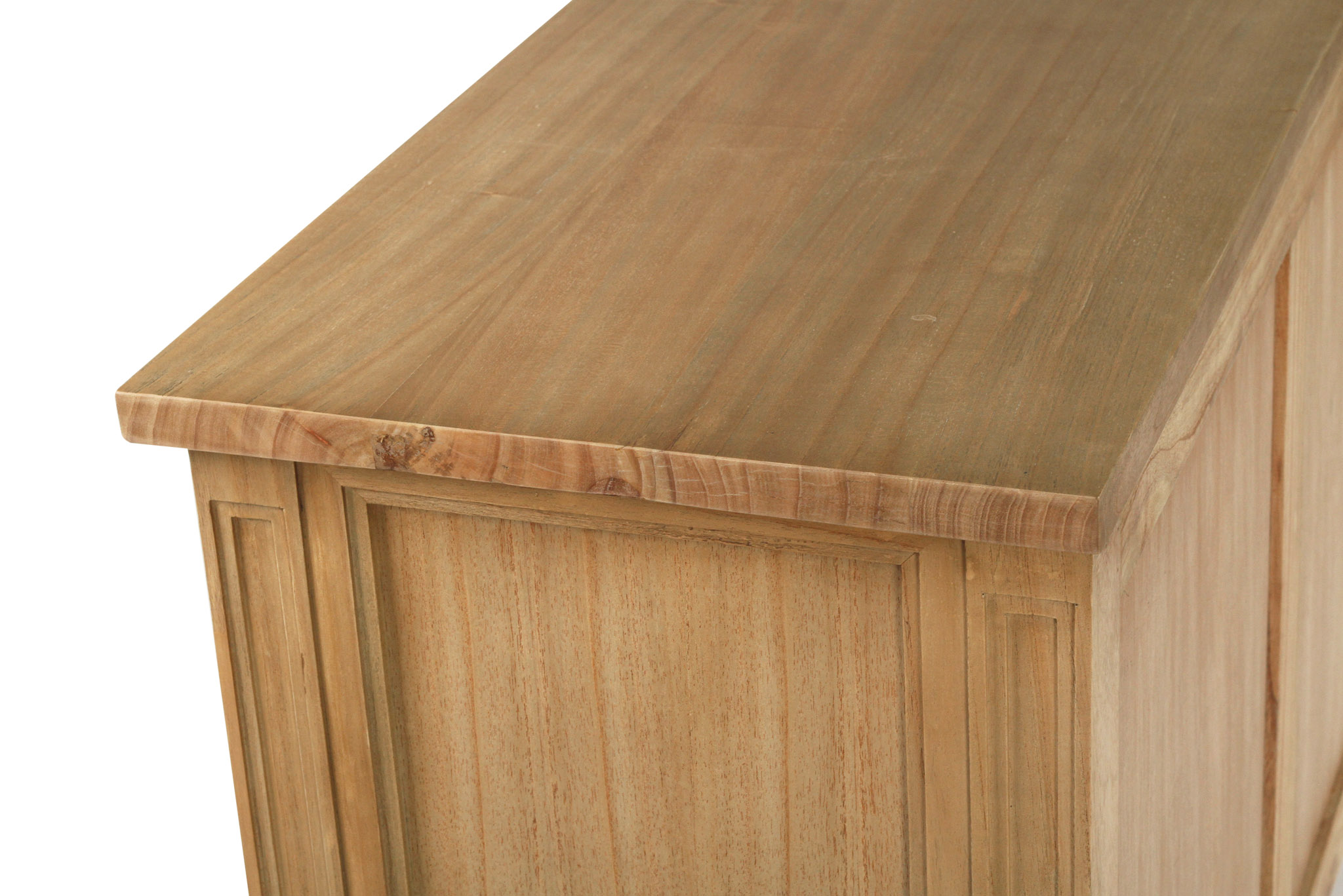 Hamilton Four Door Sideboard - Weathered Oak - Image 8