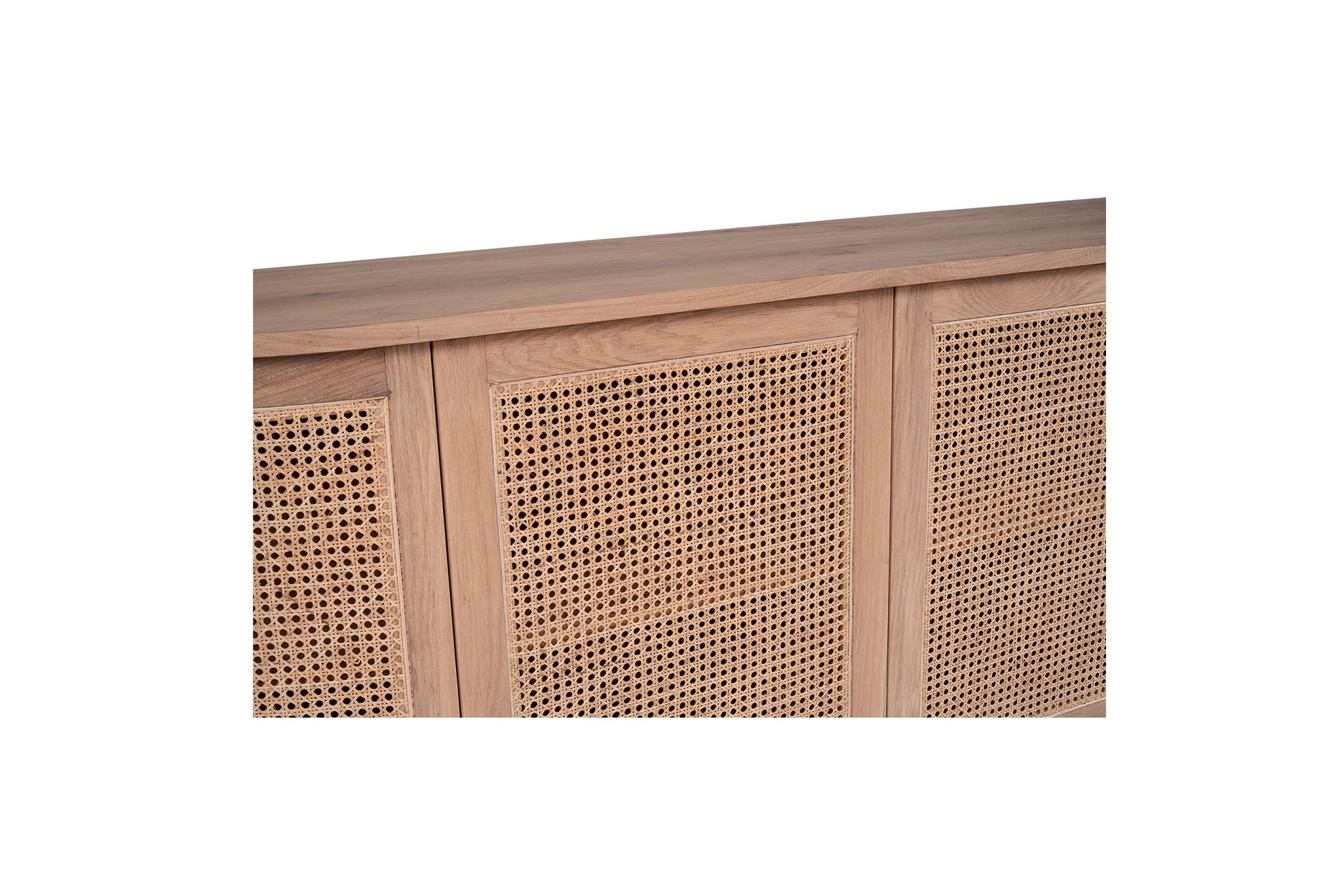 Iluka Four Door Sideboard - Rounded End - Image 8