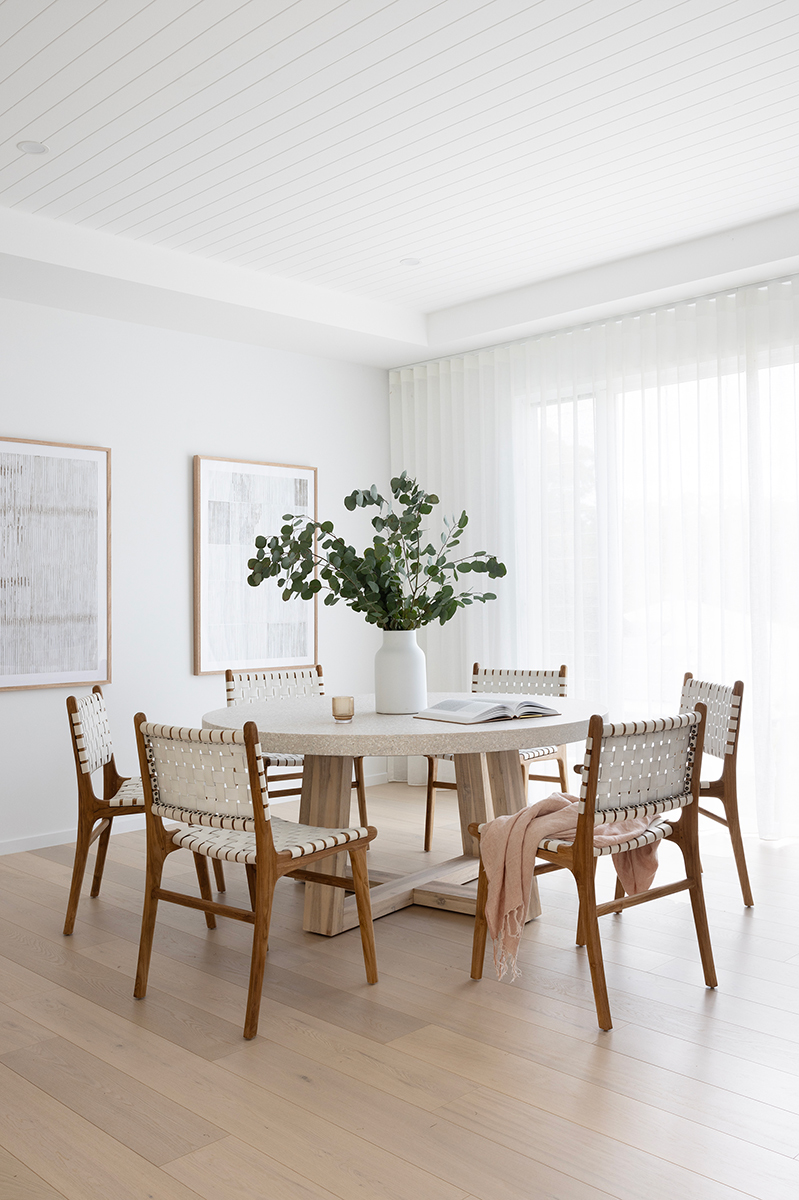 Pasadena Woven Leather Side Chair - White - Image 15