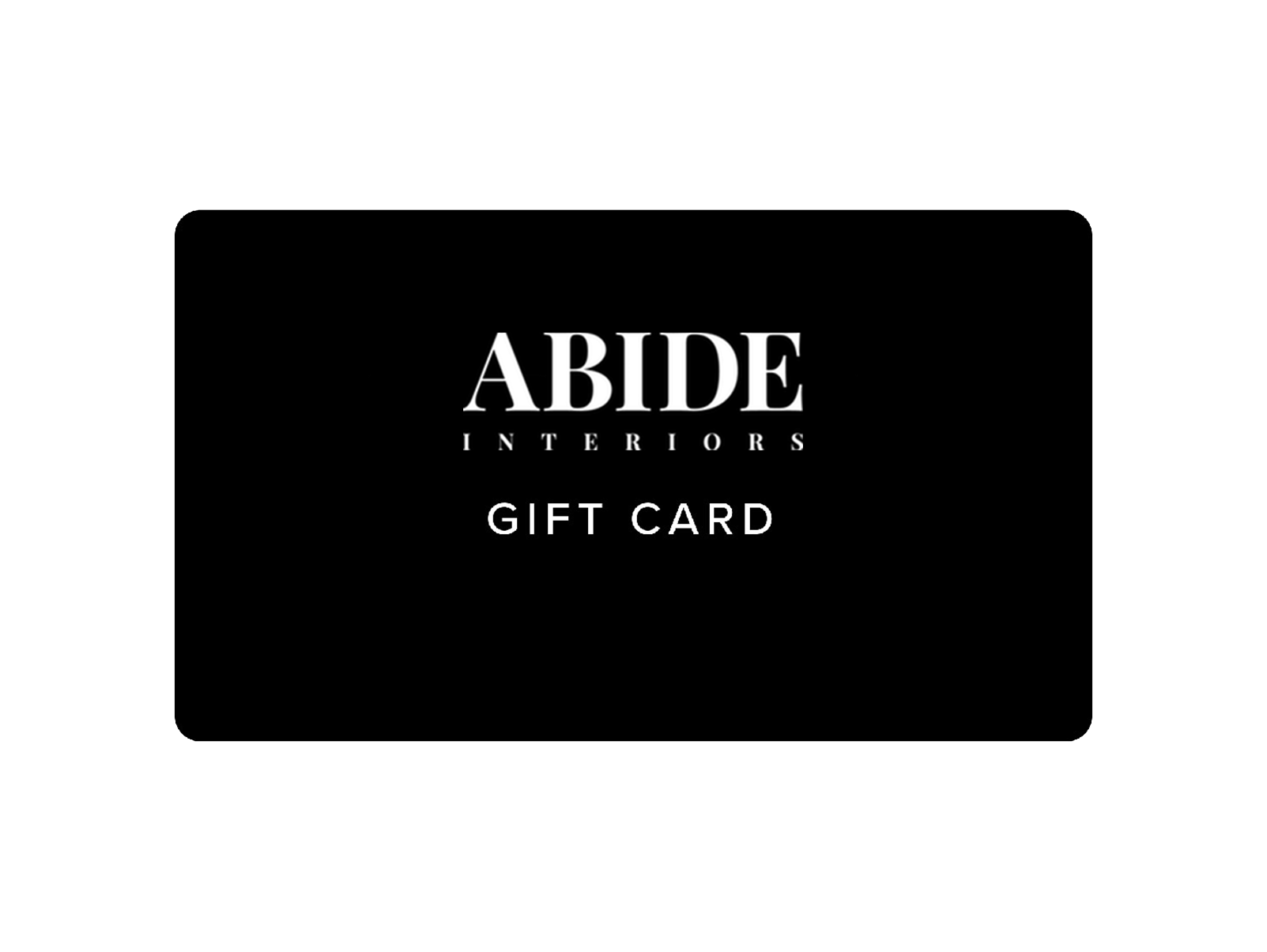 Abide Interiors Gift card