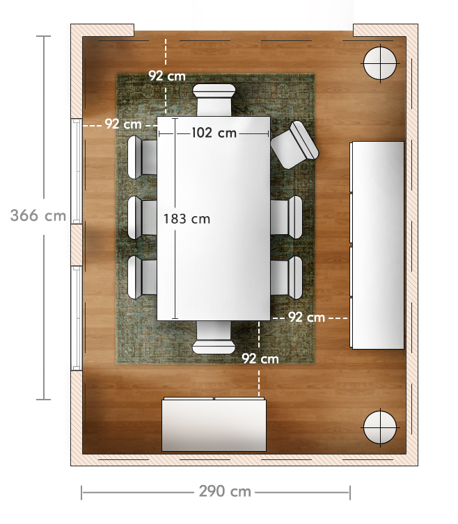 table illustration