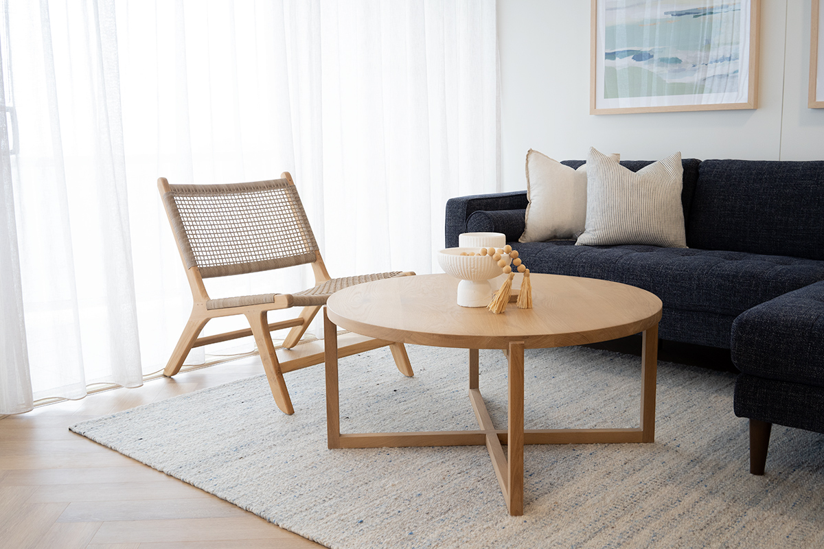 Zen Lazy Chair - Washed Grey - Image 2