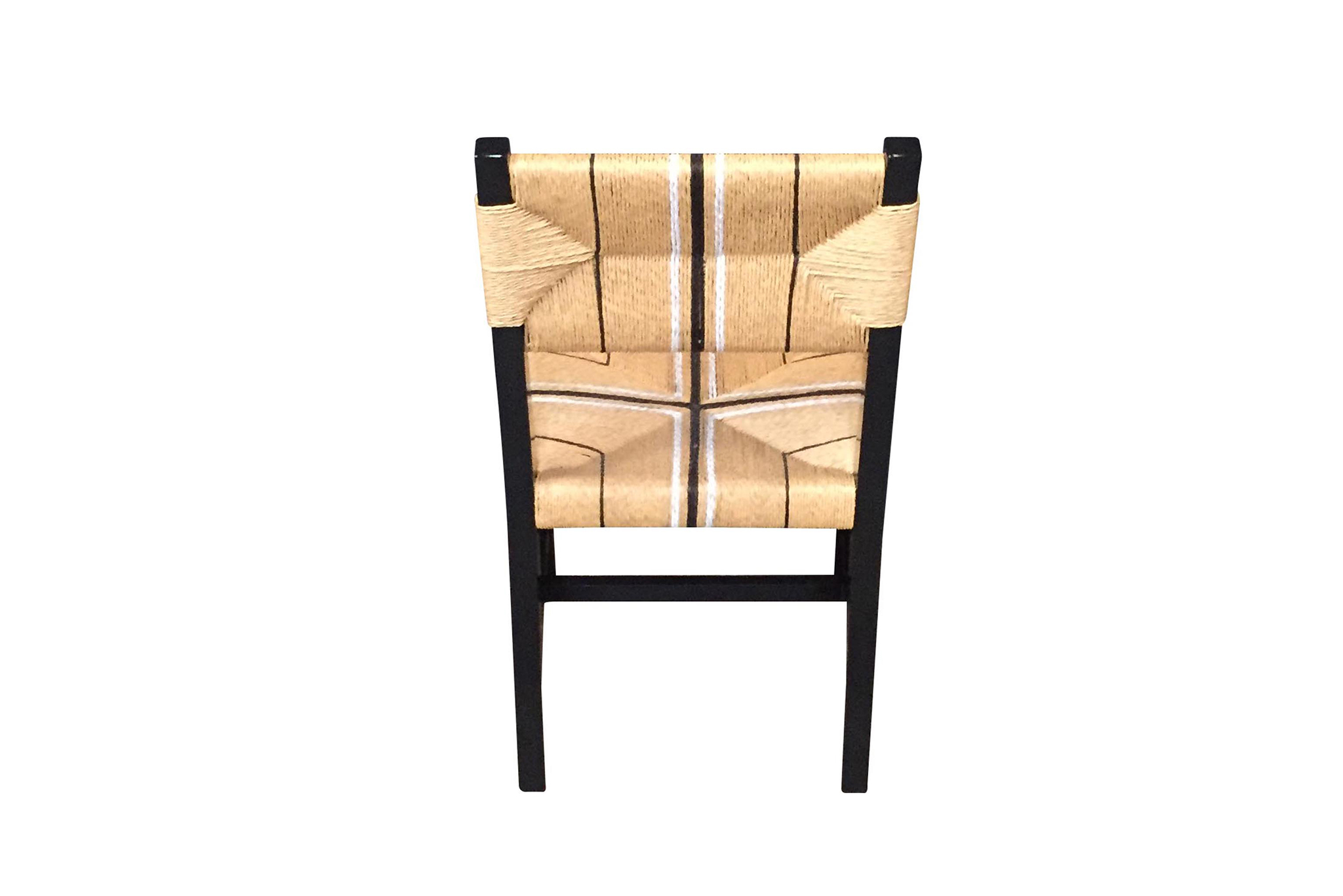 Sabai Woven Dining Chair - Black - Image 4