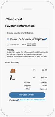 afterpay step 1