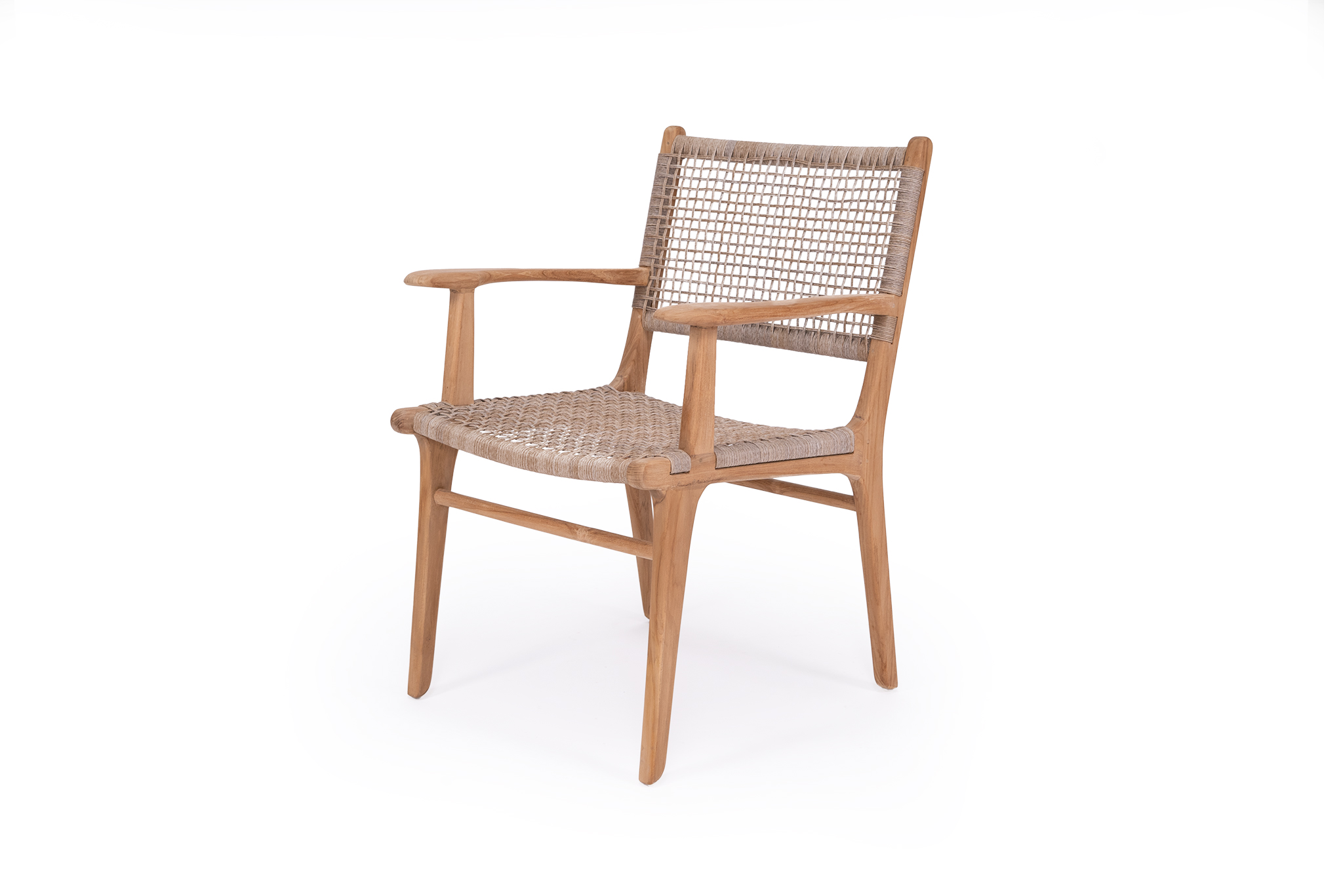 Zen Armchair - Washed Grey - Image 3