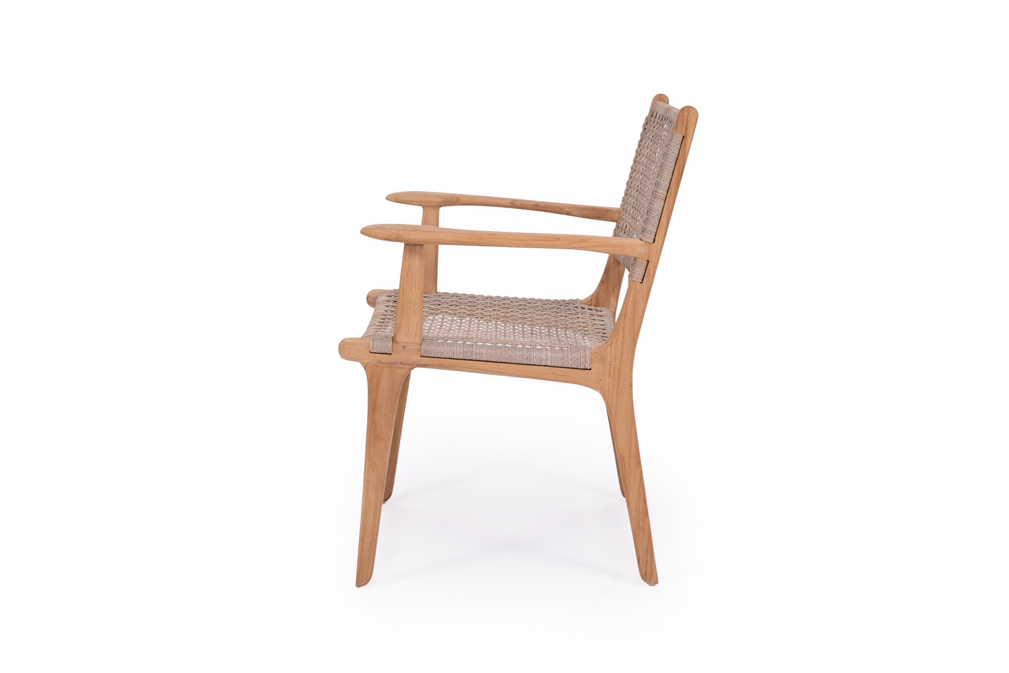 Zen Armchair - Washed Grey - Image 4