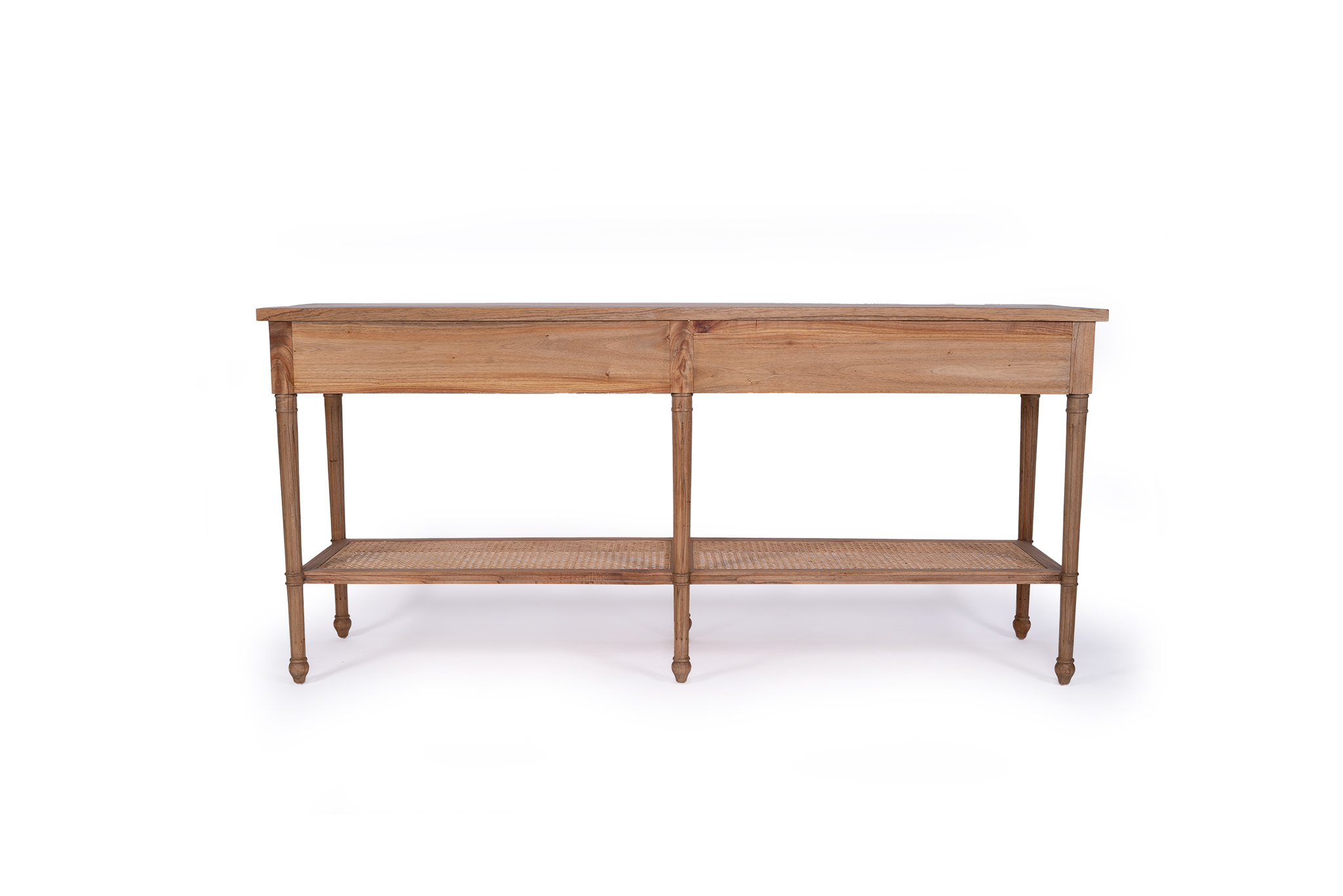 Hamilton Wide Console Table - Weathered Oak - 185cm - Image 7