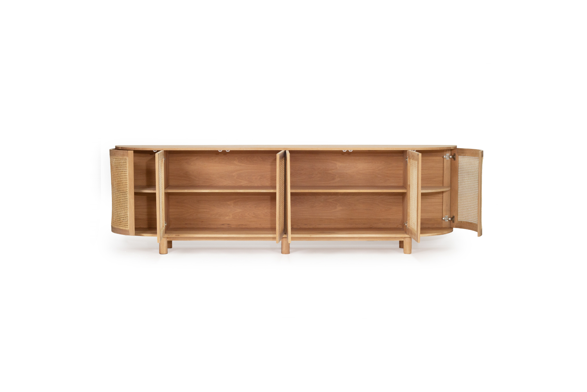 Iluka Six Door Sideboard - Rounded End - Image 6