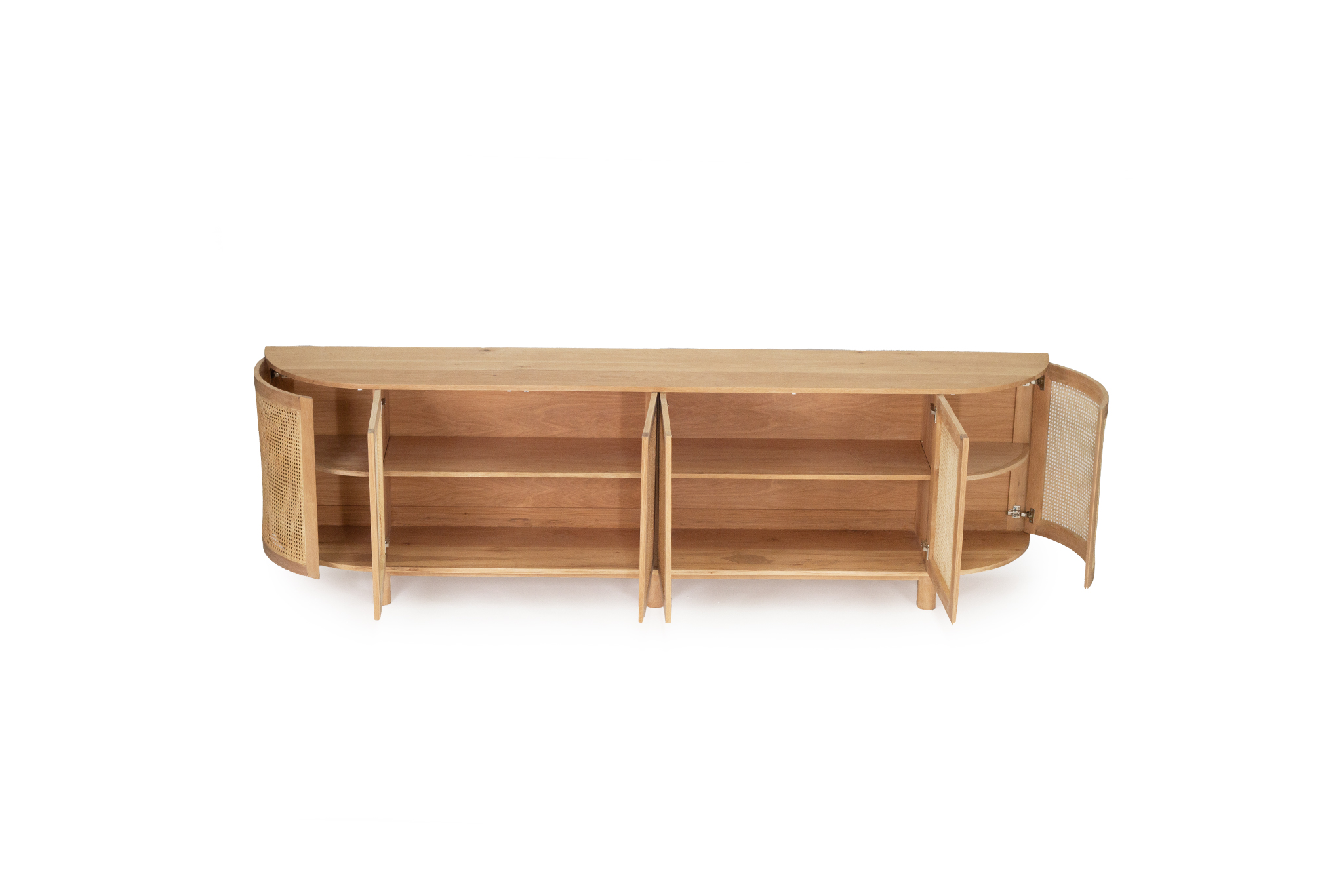 Iluka Six Door Sideboard - Rounded End - Image 5