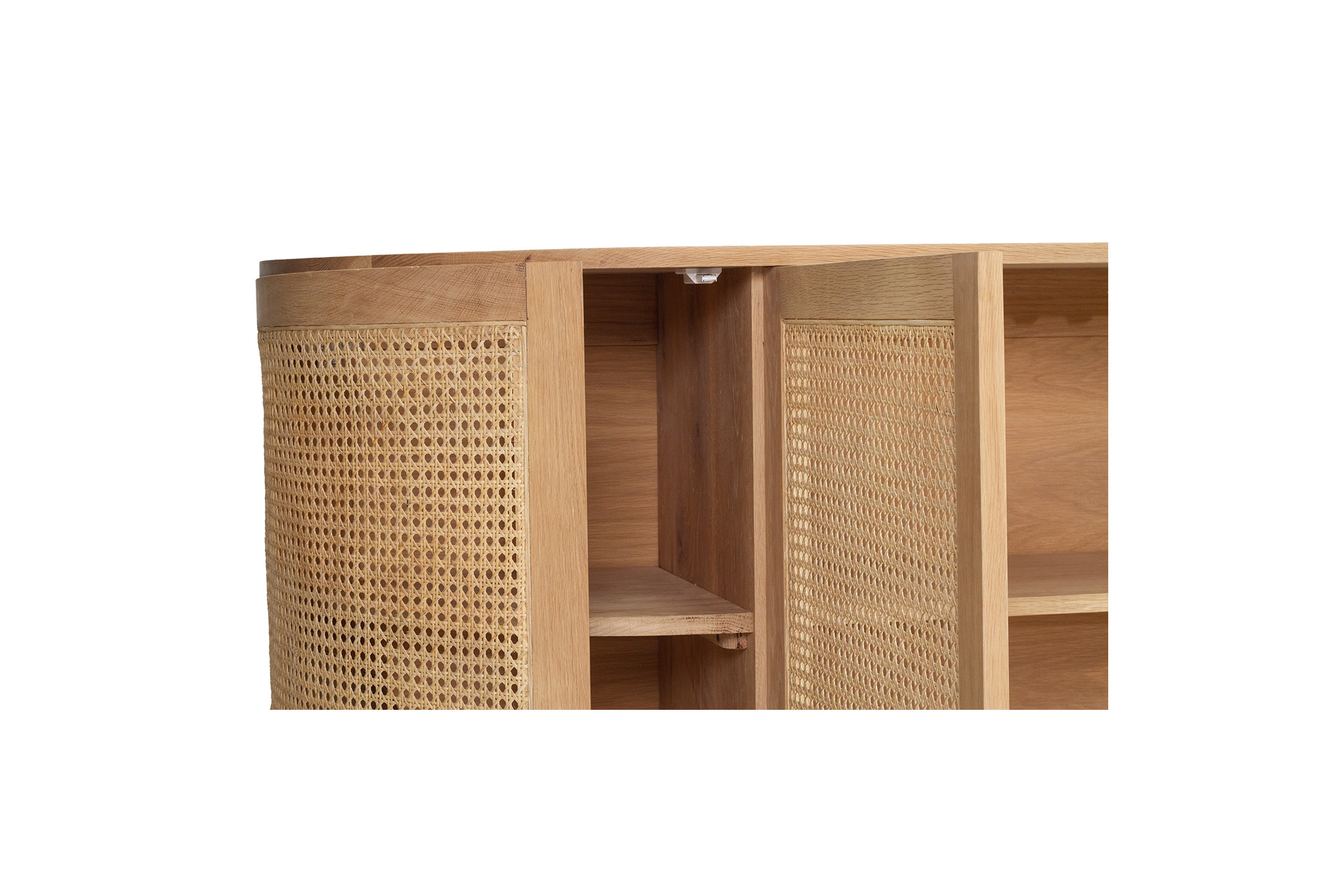 Iluka Six Door Sideboard - Rounded End - Image 9