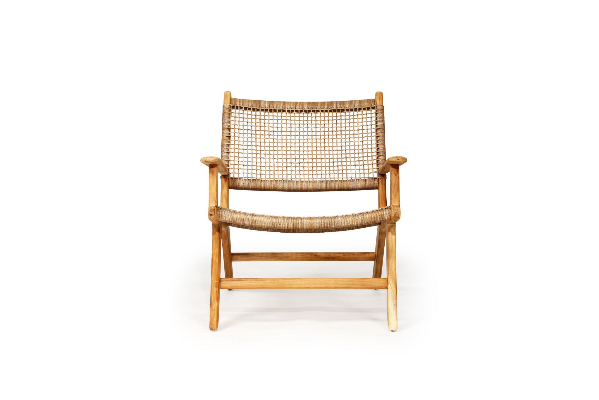 Zen Lazy Arm Chair - Washed Grey - Image 9