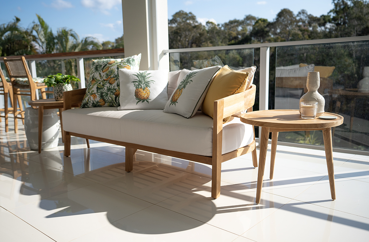 Kingscliff Outdoor Sofa - 2 Seater - (Canvas Natural, Cast Slate or Cast Silver Upholstery) - Image 17