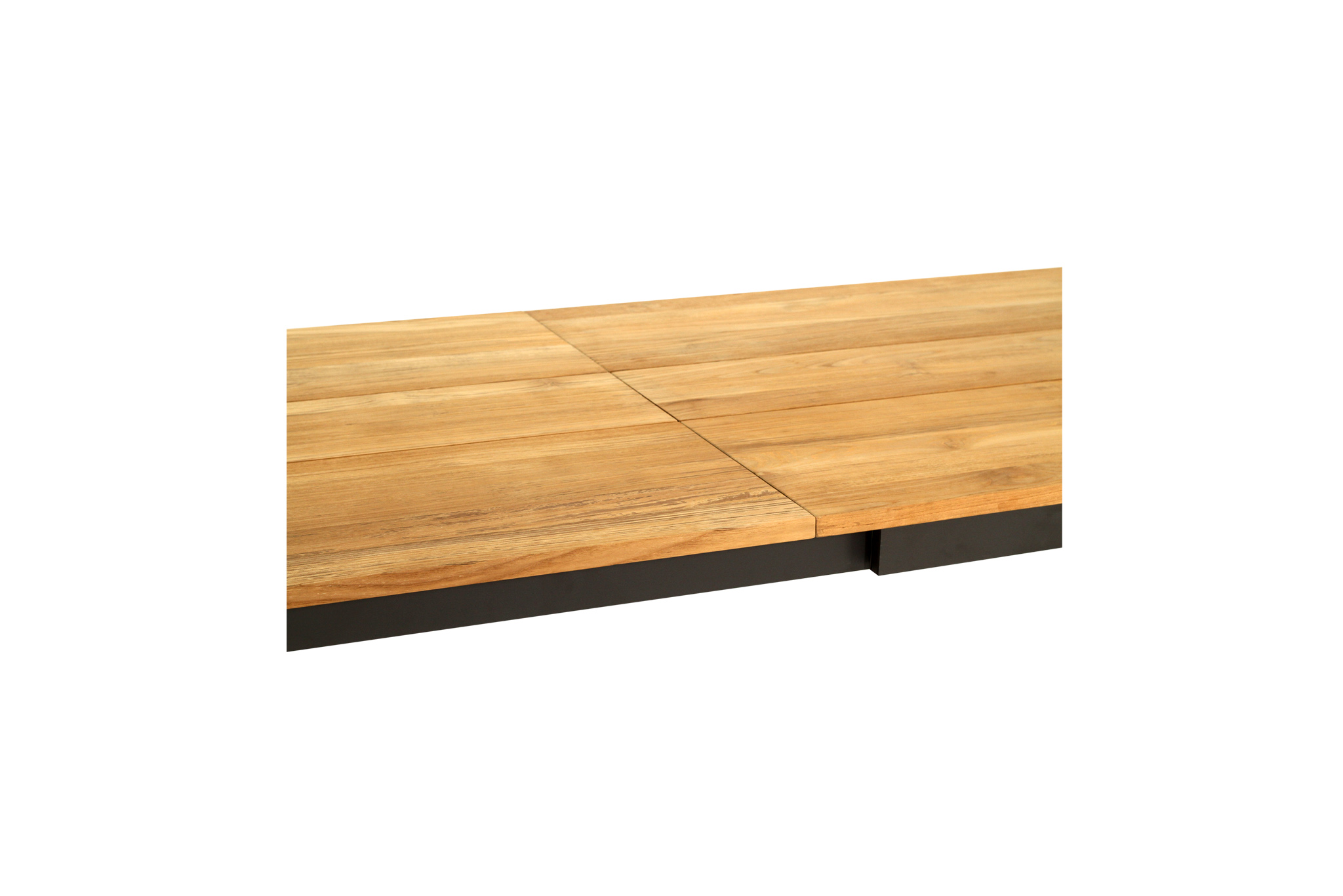 Carmel Outdoor Extension Table 3.1m - Asteroid Black (Charcoal) Powder Coated Legs - Image 13
