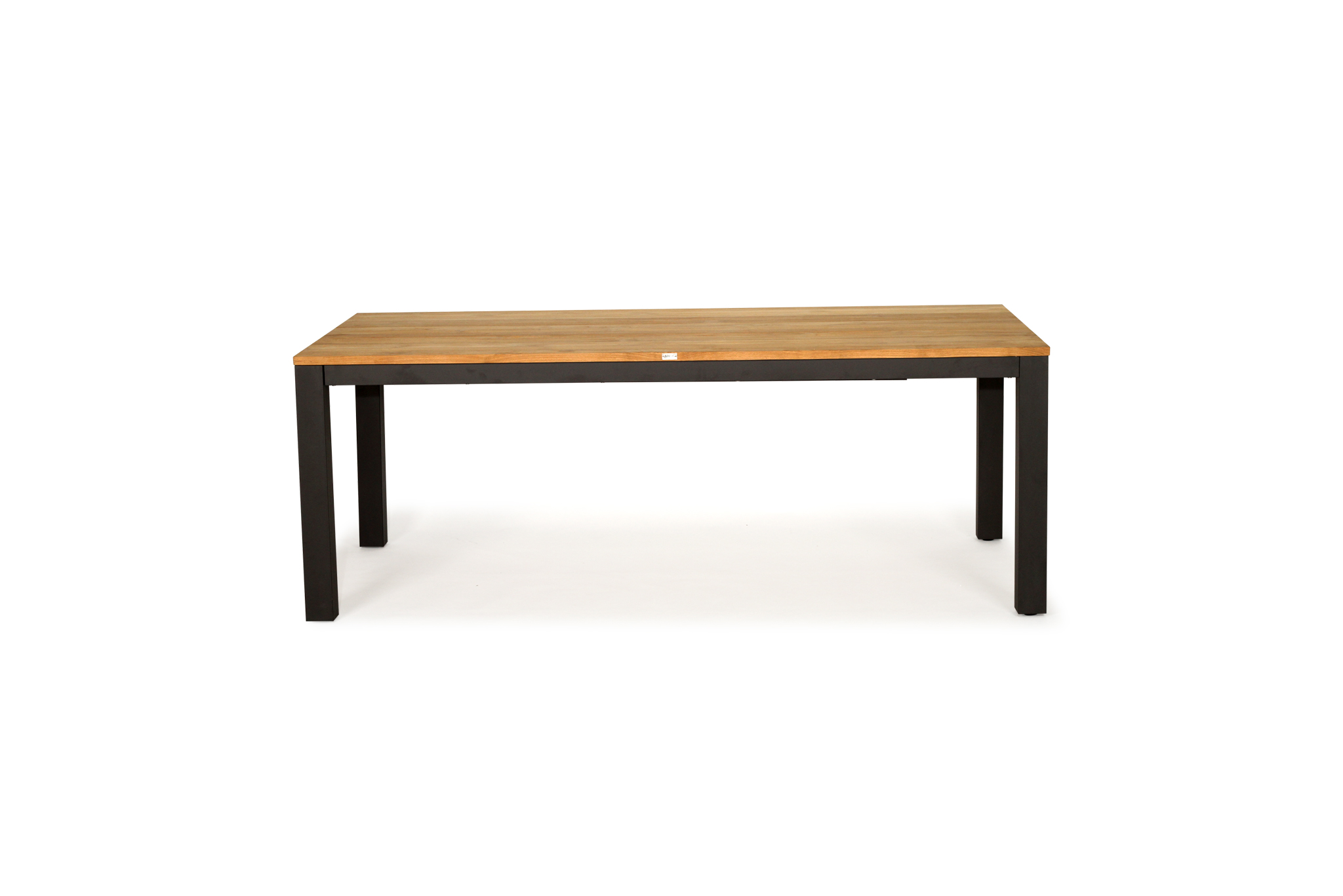 Carmel Outdoor Extension Table 3.1m - Asteroid Black (Charcoal) Powder Coated Legs - Image 4