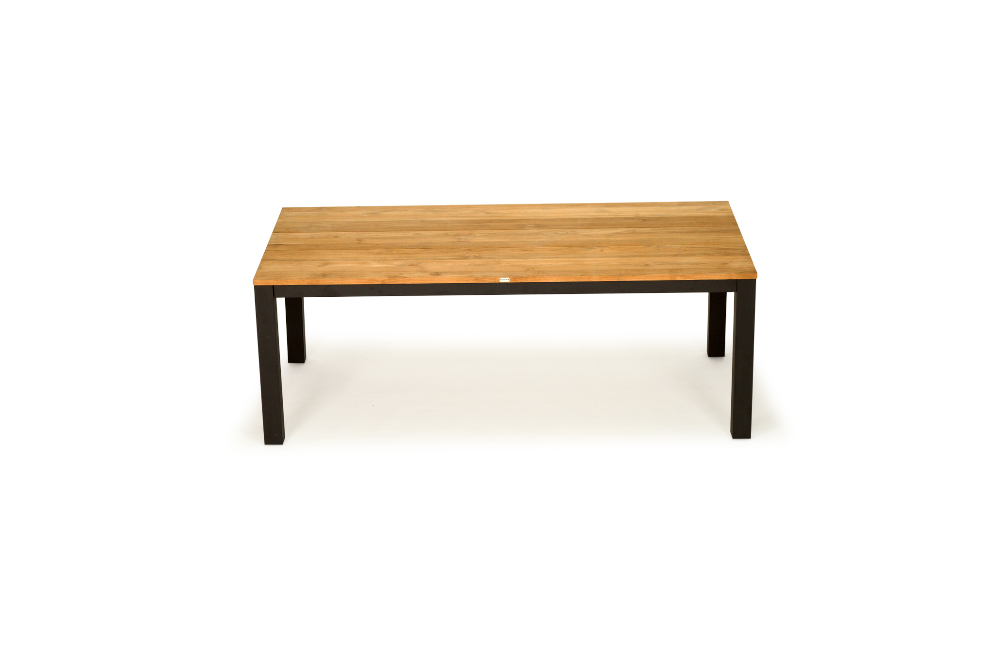 Carmel Outdoor Extension Table 3.1m - Asteroid Black (Charcoal) Powder Coated Legs - Image 5