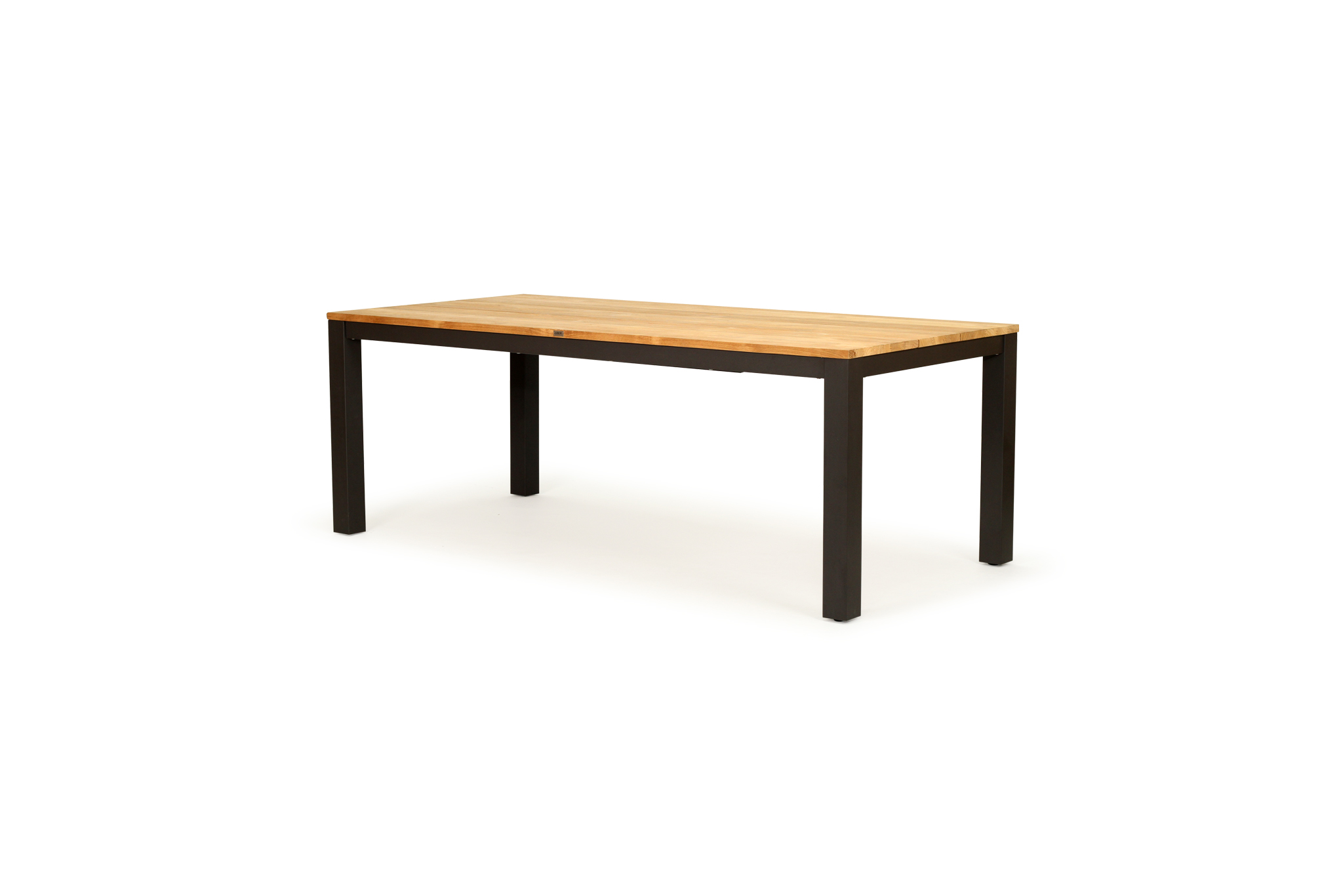 Carmel Outdoor Extension Table 3.1m - Asteroid Black (Charcoal) Powder Coated Legs - Image 2