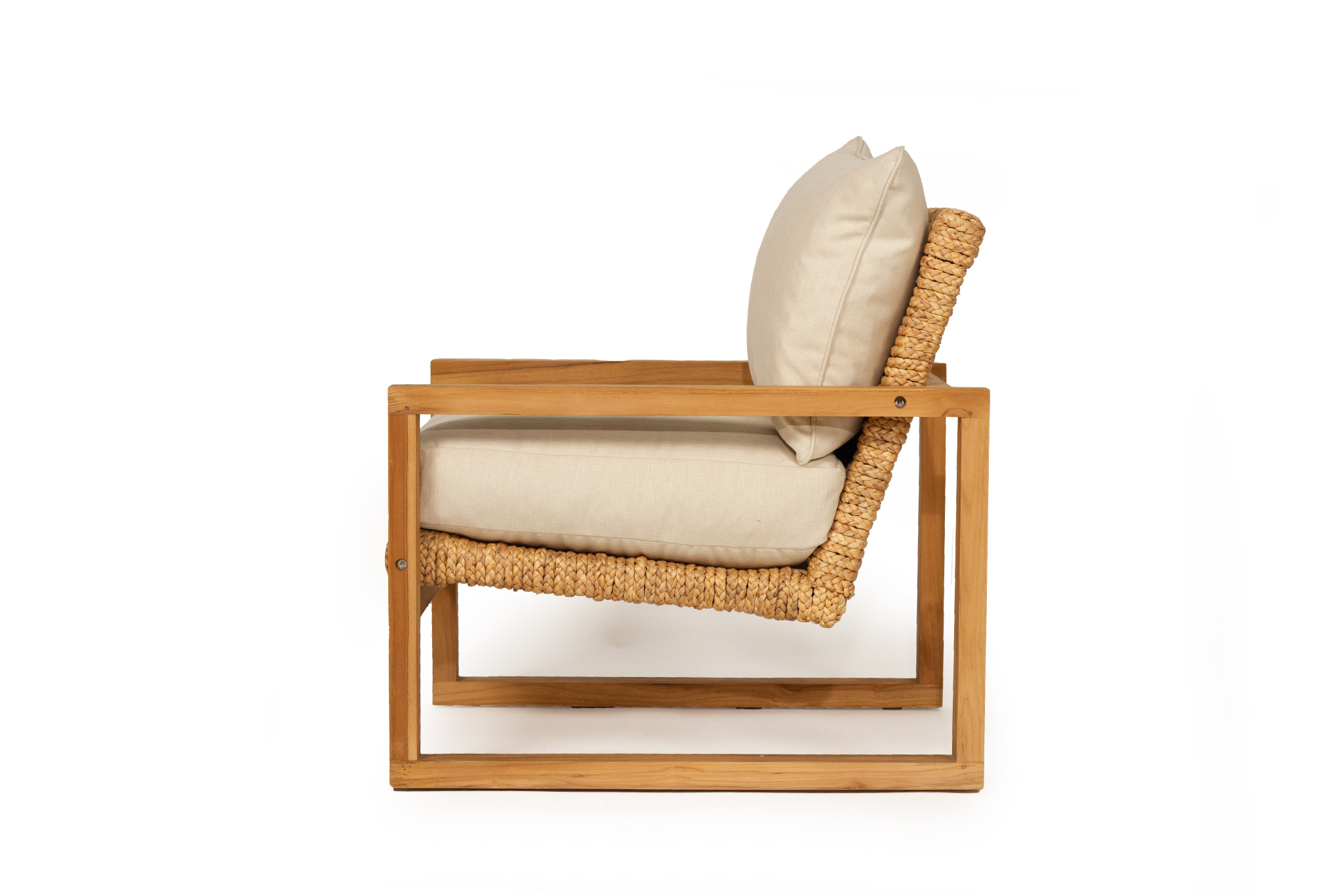 Cassie Armchair - Linen Fabric - Image 4