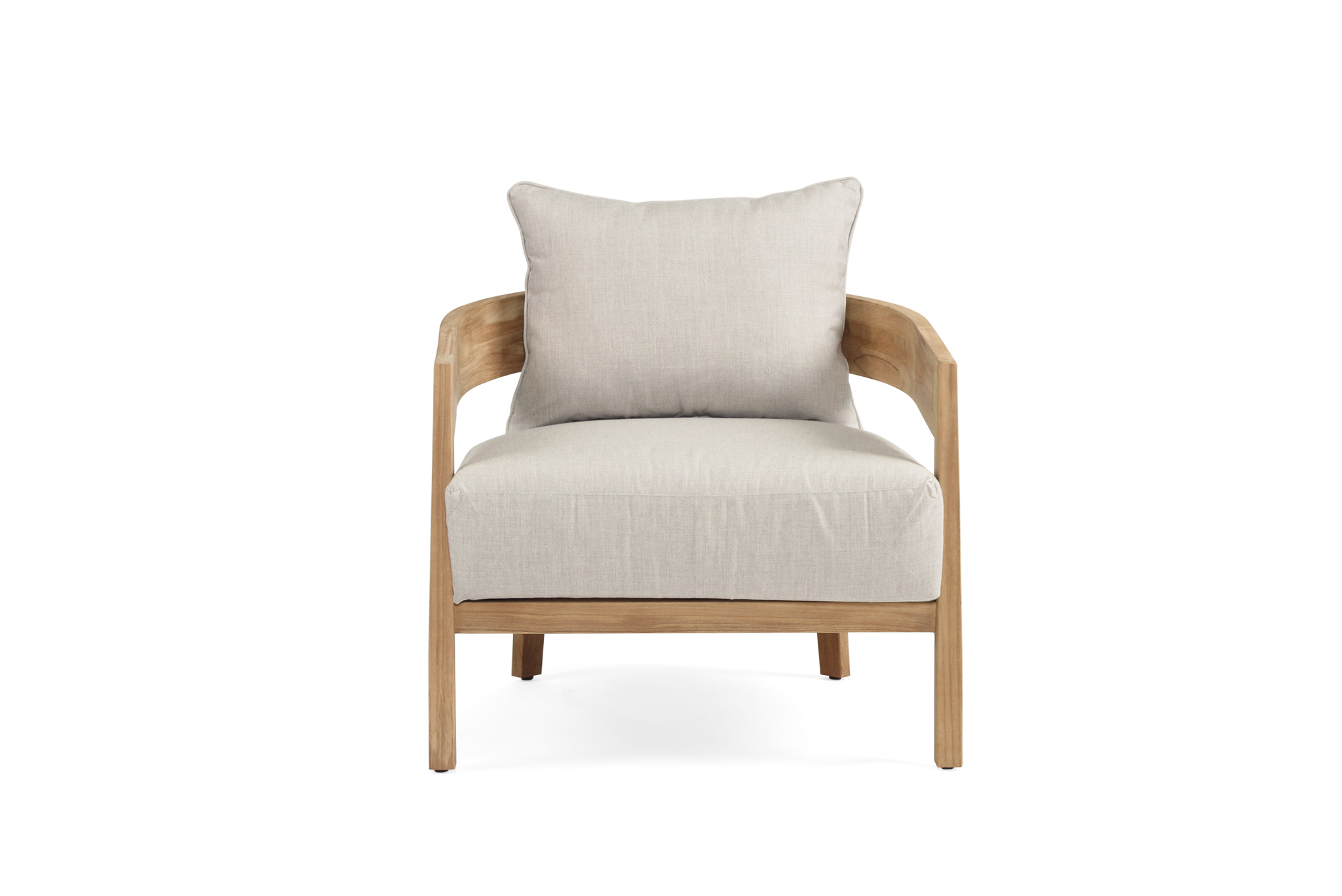 Kingscliff Outdoor Sofa – 1 Seater – (Canvas Natural, Cast Slate or Cast Silver Upholstery) - Image 21
