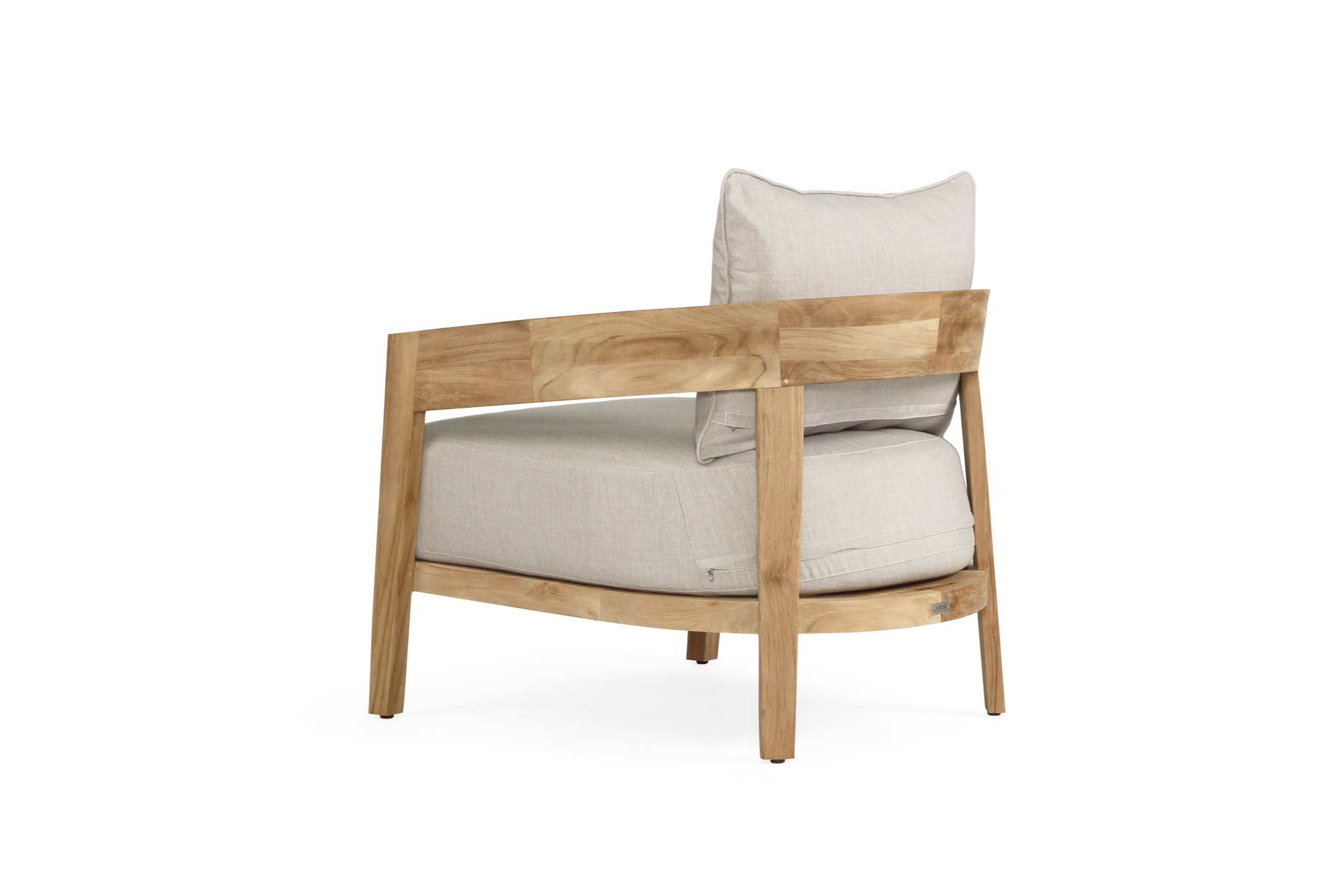 Kingscliff Outdoor Sofa – 1 Seater – (Canvas Natural, Cast Slate or Cast Silver Upholstery) - Image 24