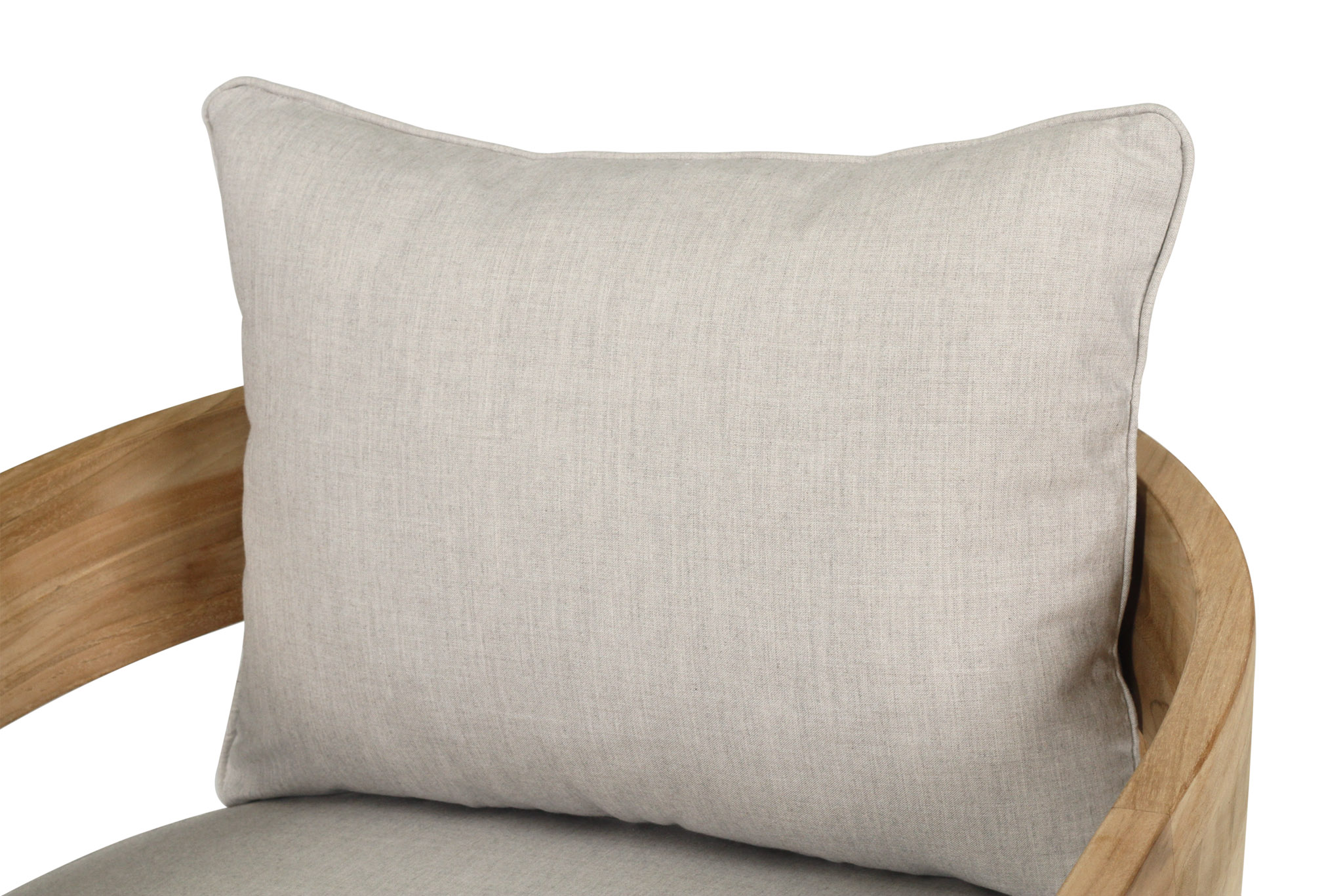 Kingscliff Outdoor Sofa – 1 Seater – (Canvas Natural, Cast Slate or Cast Silver Upholstery) - Image 28