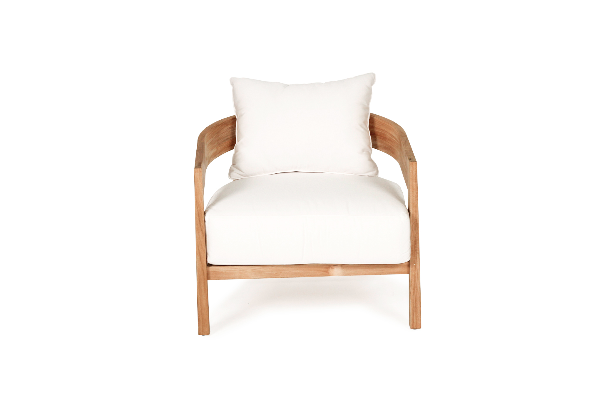 Kingscliff Outdoor Sofa – 1 Seater – (Canvas Natural, Cast Slate or Cast Silver Upholstery) - Image 4