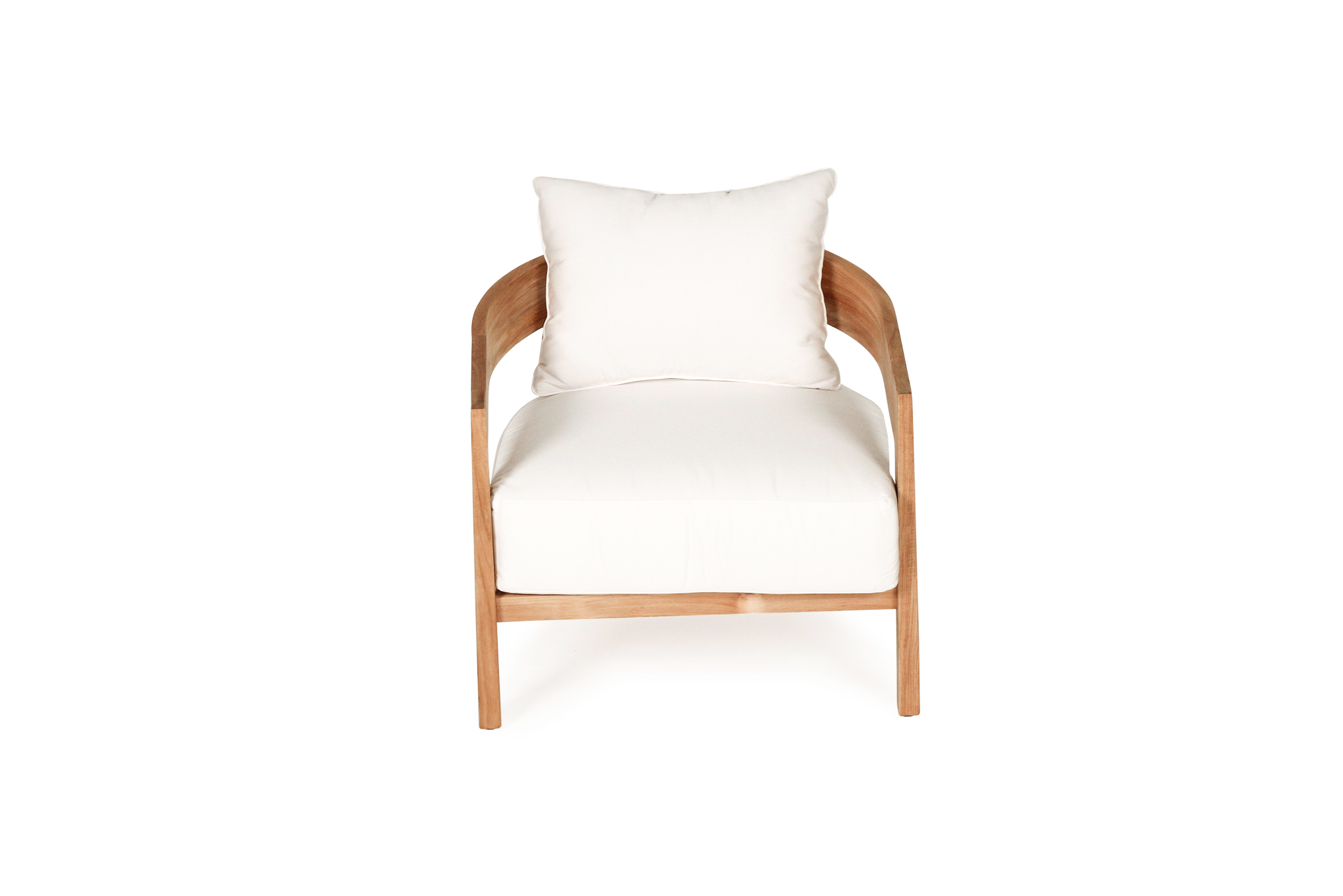 Kingscliff Outdoor Sofa – 1 Seater – (Canvas Natural, Cast Slate or Cast Silver Upholstery) - Image 5