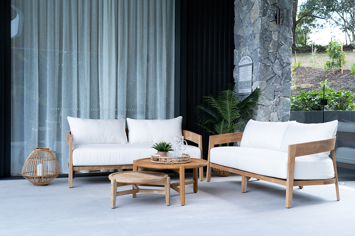 Kingscliff Outdoor Sofa - 2 Seater - (Canvas Natural, Cast Slate or Cast Silver Upholstery) - Image 41