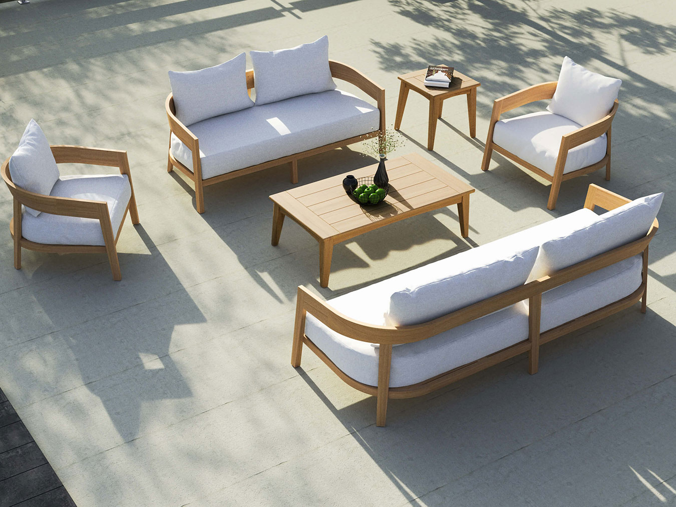 Kingscliff Outdoor Sofa - 3 Seater - Image 14
