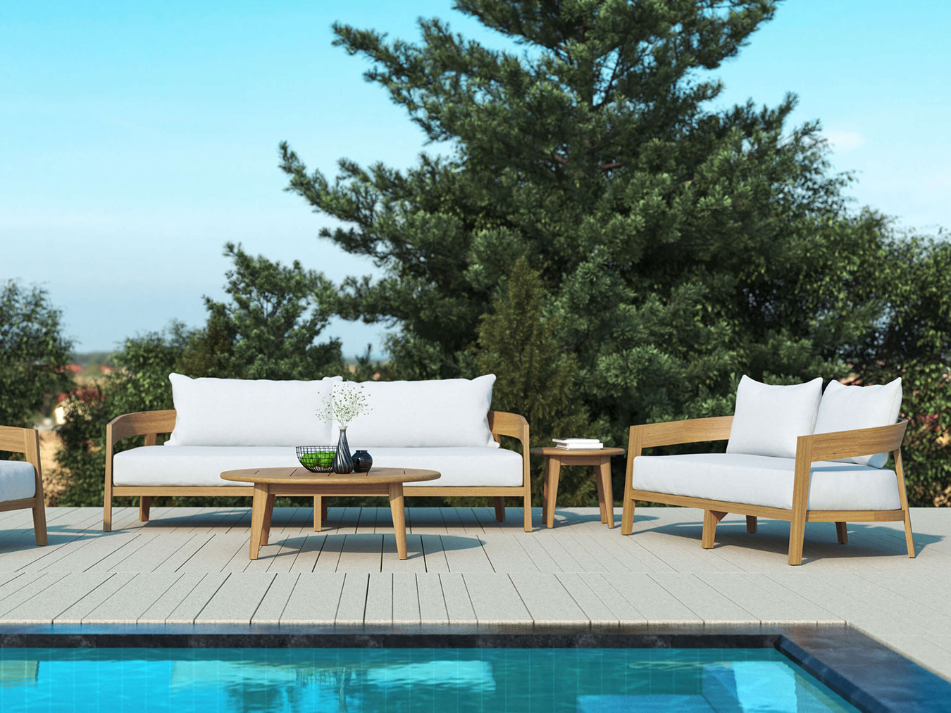 Kingscliff Outdoor Sofa - 3 Seater - Image 13