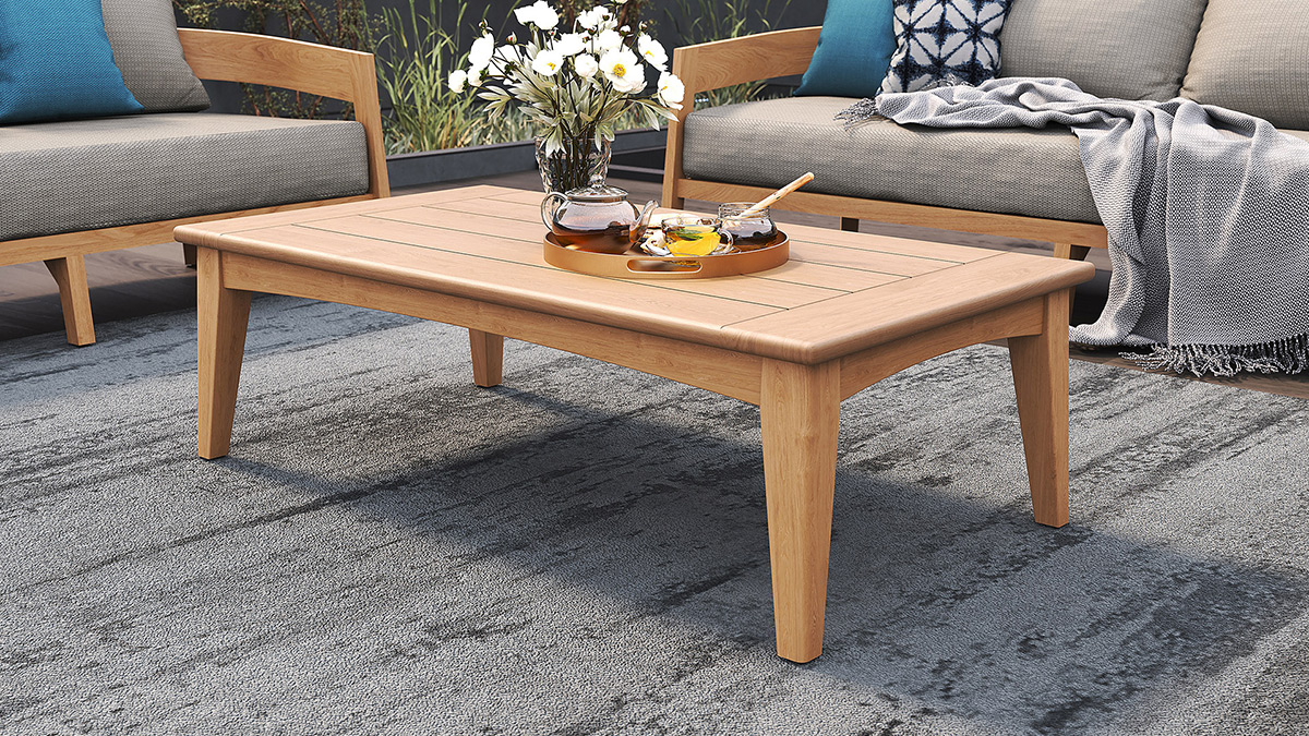 Maroochydore Outdoor Coffee Table - Rectangular - Image 2