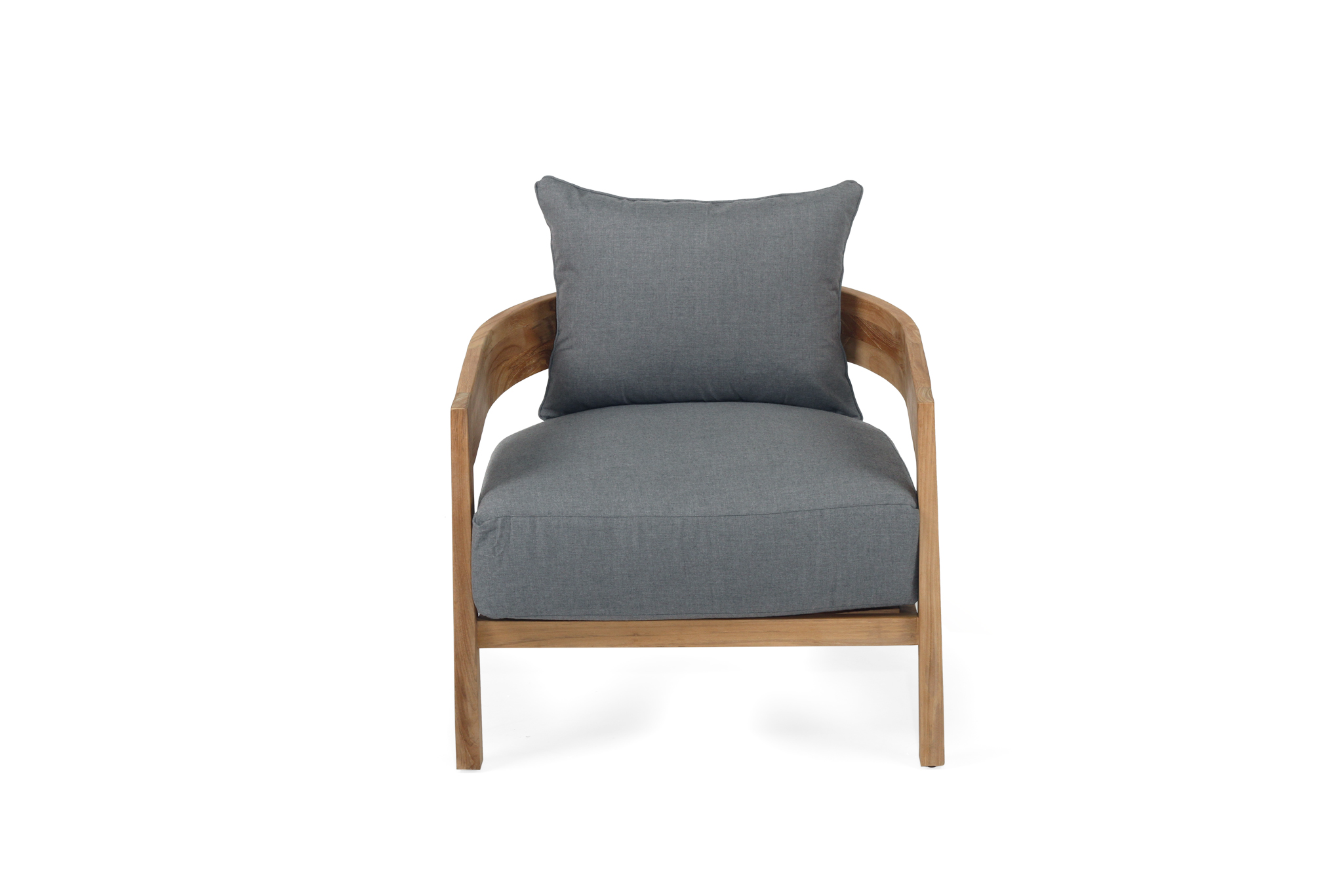 Kingscliff Outdoor Sofa – 1 Seater – (Canvas Natural, Cast Slate or Cast Silver Upholstery) - Image 14
