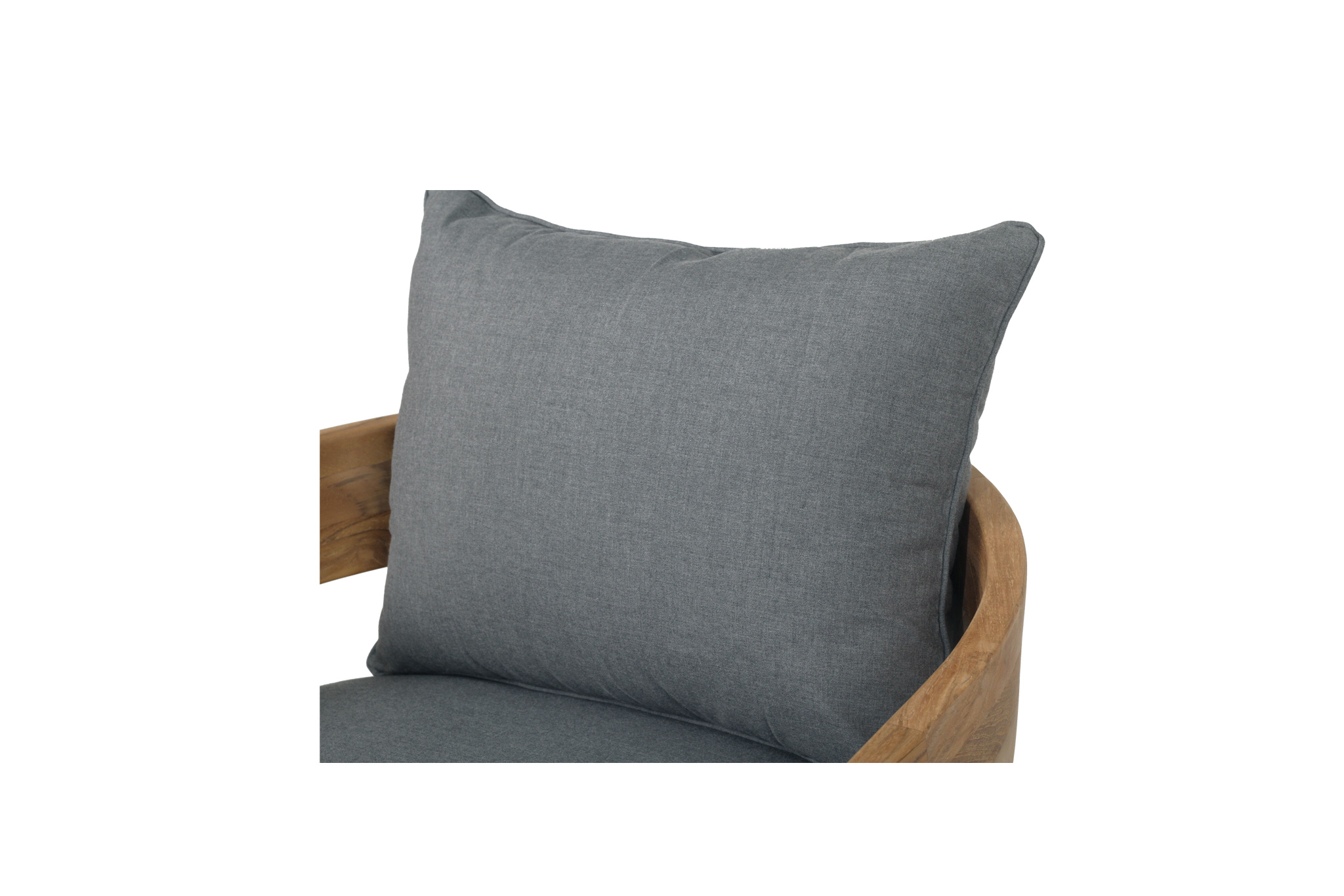 Kingscliff Outdoor Sofa – 1 Seater – (Canvas Natural, Cast Slate or Cast Silver Upholstery) - Image 20
