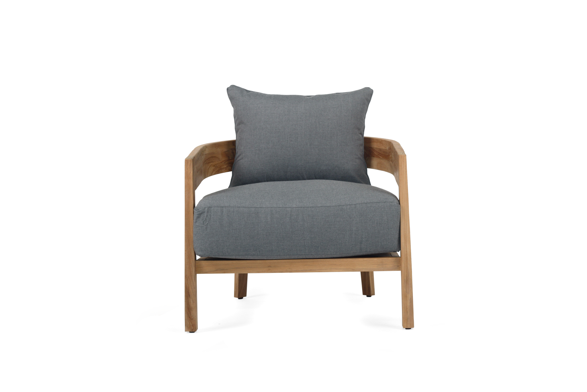 Kingscliff Outdoor Sofa – 1 Seater – (Canvas Natural, Cast Slate or Cast Silver Upholstery) - Image 13
