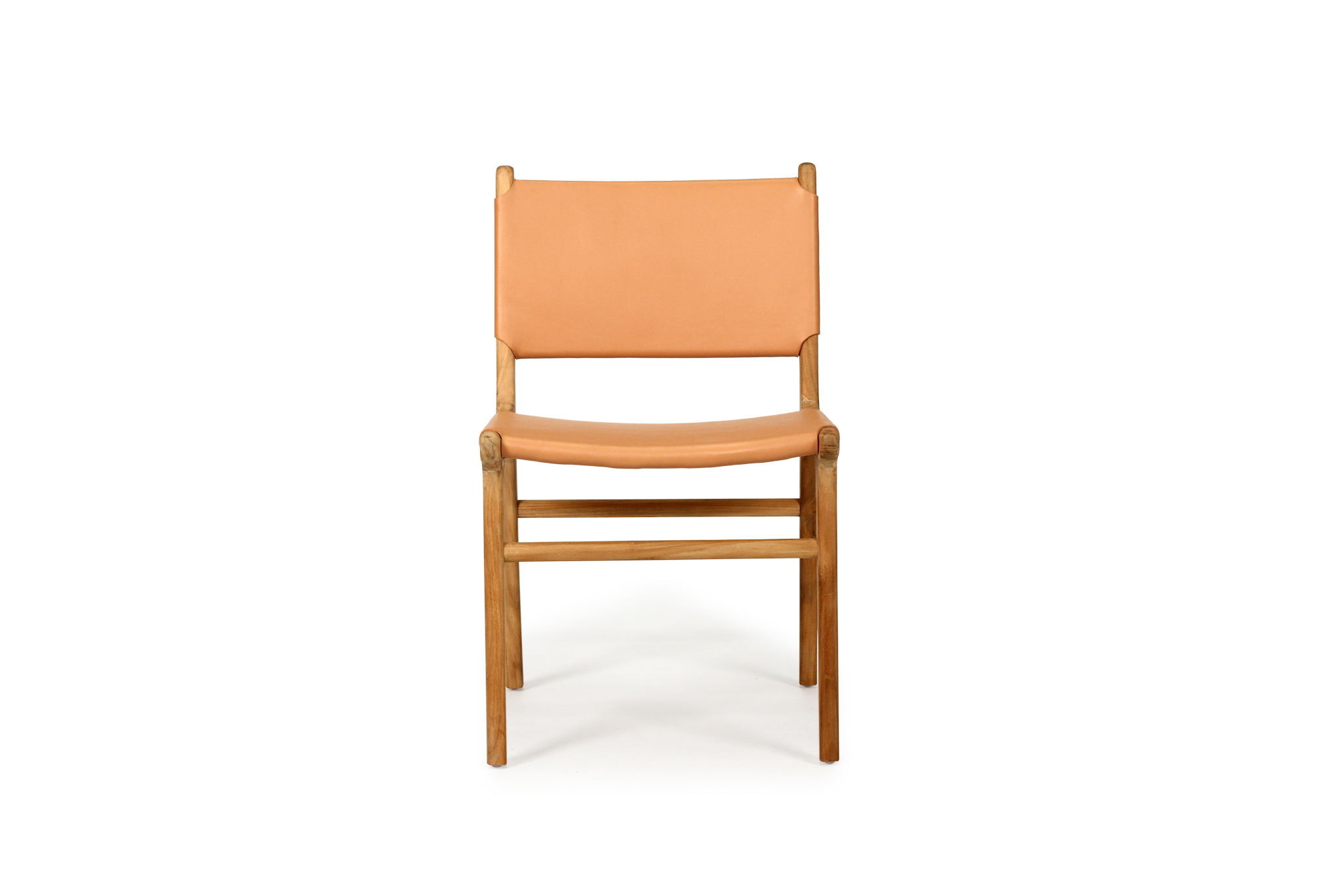 Pasadena Leather Side Chair - Natural