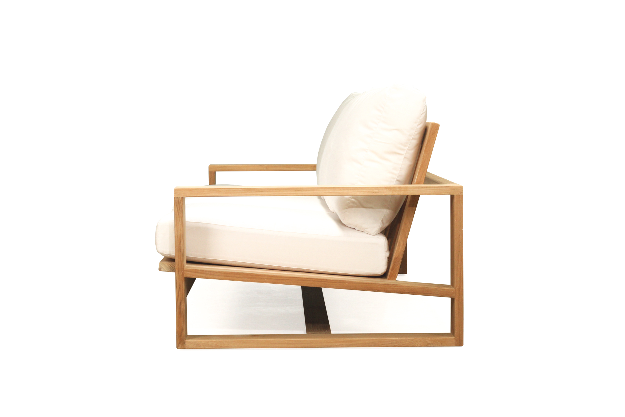 Double Island Outdoor Sofa - 3 Seater (Canvas Natural, Cast Slate or Cast Silver Upholstery) - Image 10