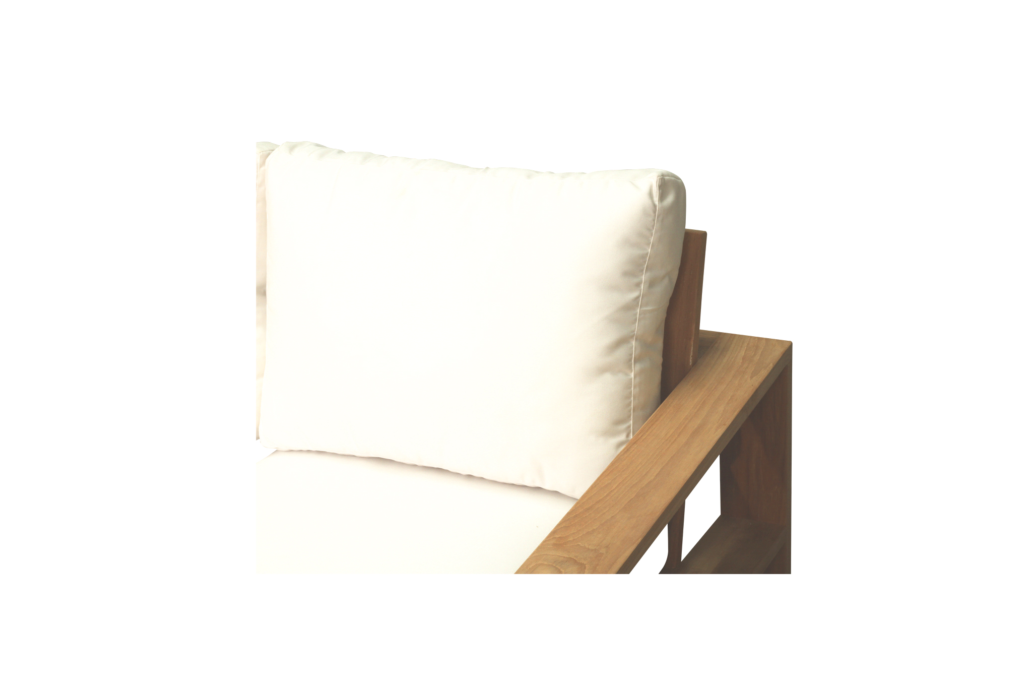 Double Island Outdoor Sofa - 3 Seater (Canvas Natural, Cast Slate or Cast Silver Upholstery) - Image 12