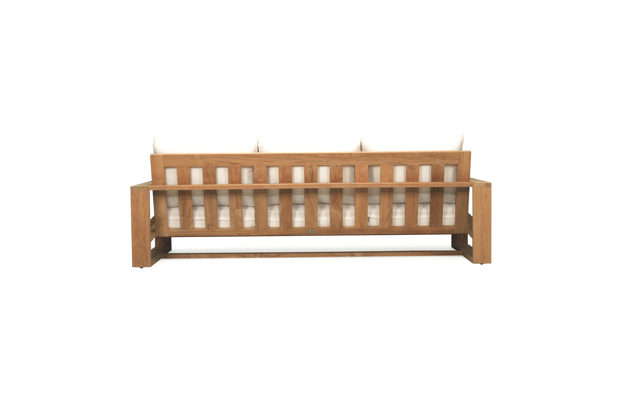 Double Island Outdoor Sofa - 3 Seater (Canvas Natural, Cast Slate or Cast Silver Upholstery) - Image 15