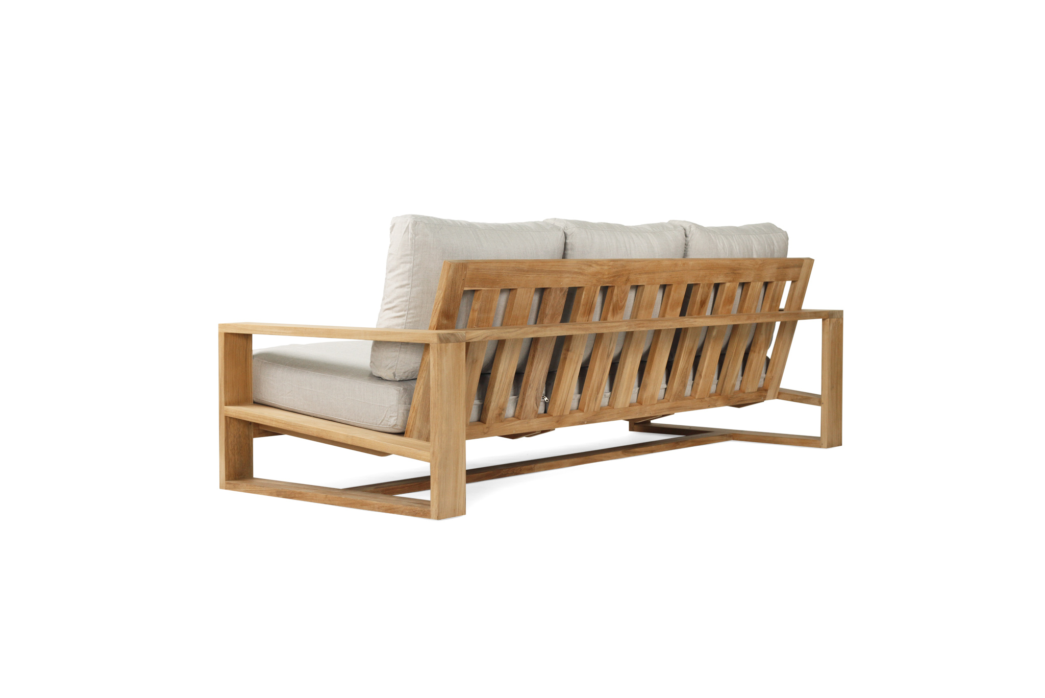Double Island Outdoor Sofa - 3 Seater (Canvas Natural, Cast Slate or Cast Silver Upholstery) - Image 28