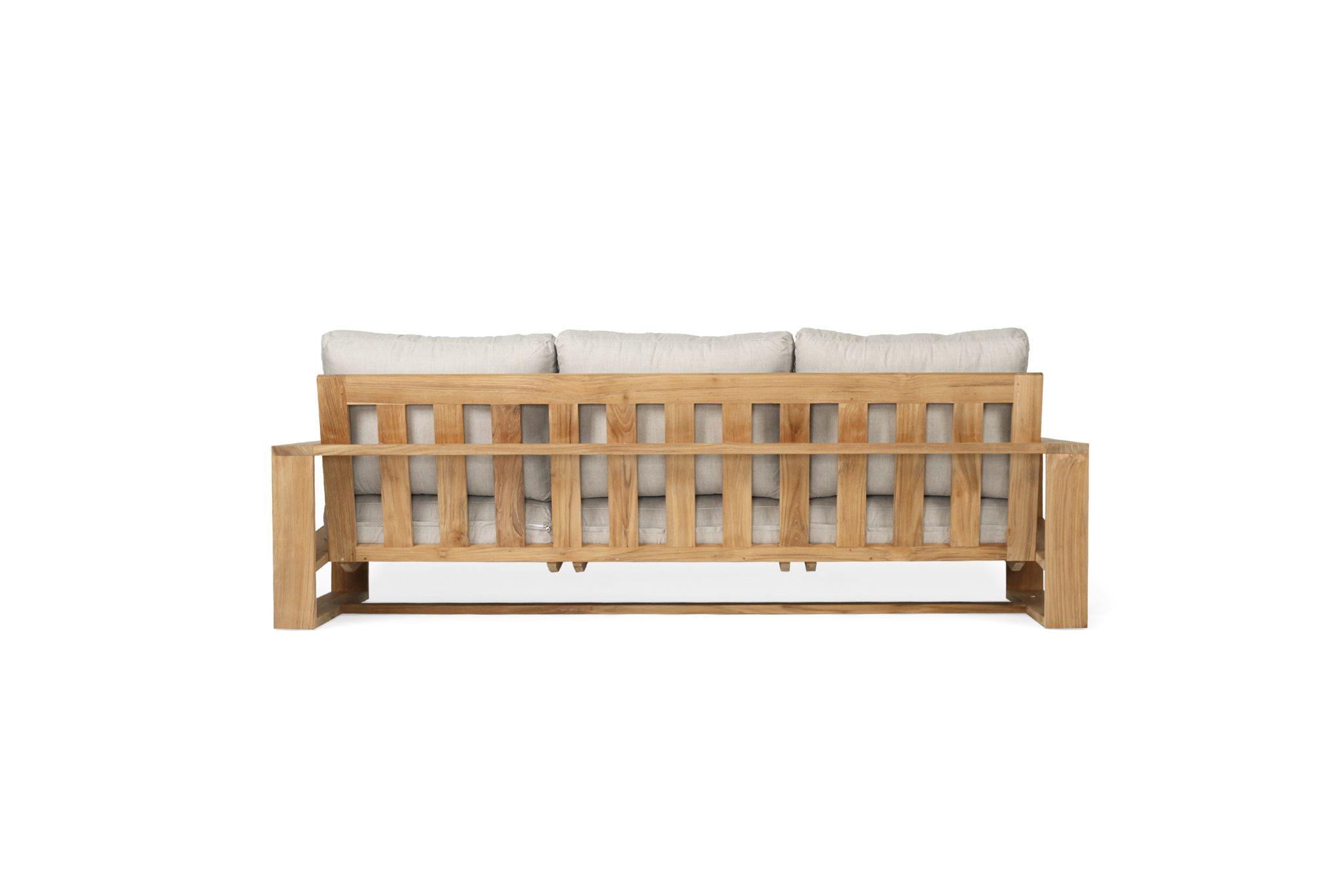 Double Island Outdoor Sofa - 3 Seater (Canvas Natural, Cast Slate or Cast Silver Upholstery) - Image 29