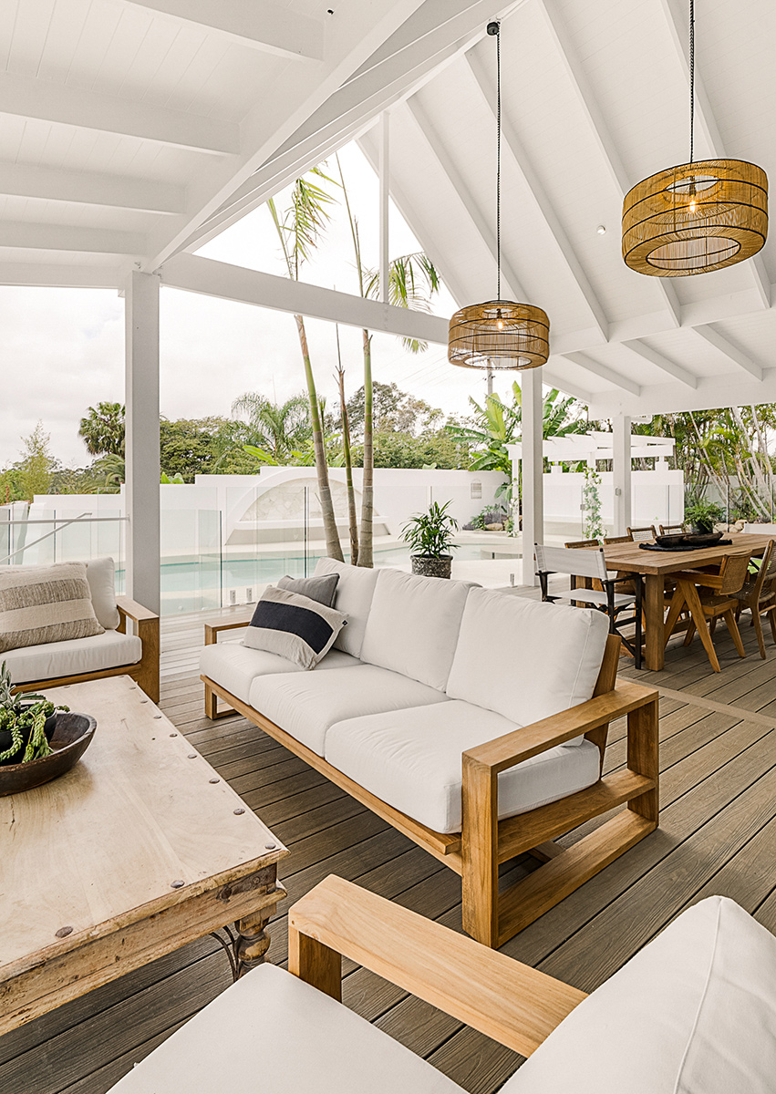 Double Island Outdoor Sofa - 3 Seater (Canvas Natural, Cast Slate or Cast Silver Upholstery) - Image 7
