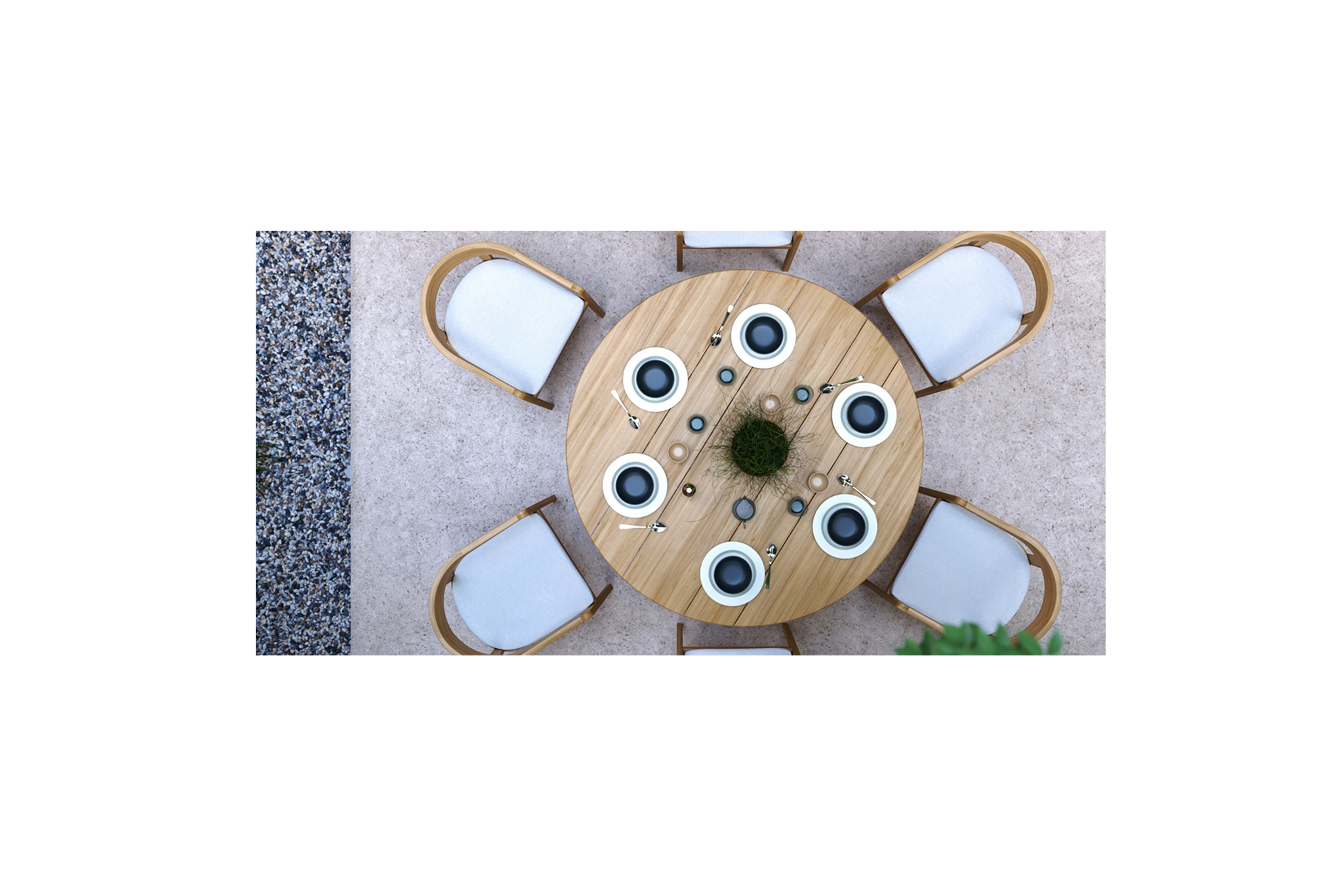 Kingscliff Outdoor Table - 1.5m - Image 9