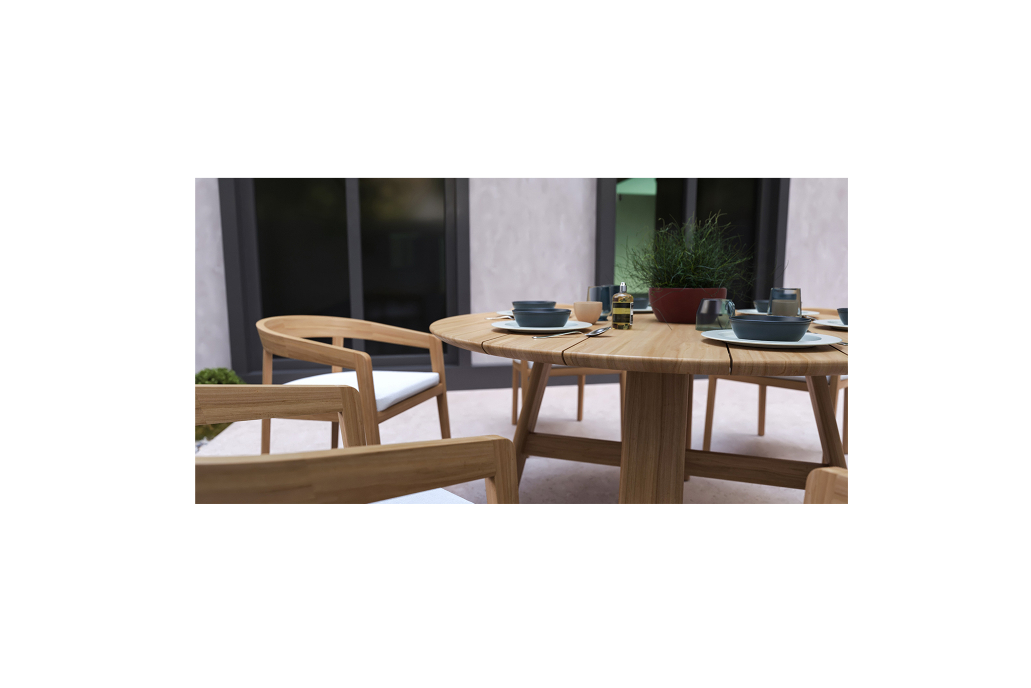 Kingscliff Outdoor Table - 1.5m - Image 10