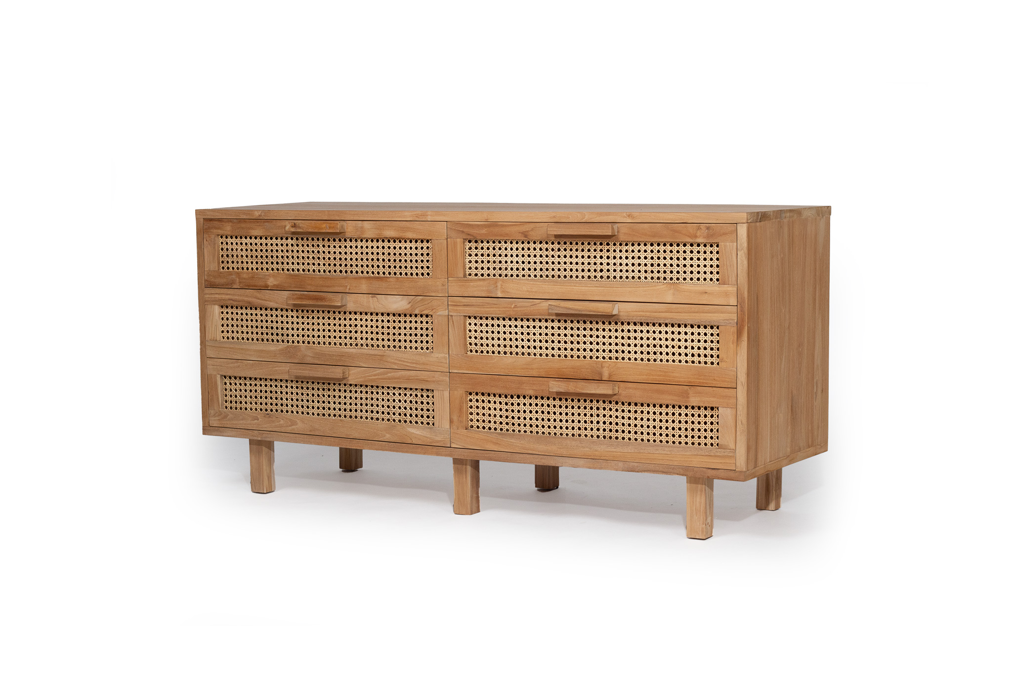 Lauren Chest Of Drawers - Natural - 160cm - Image 2