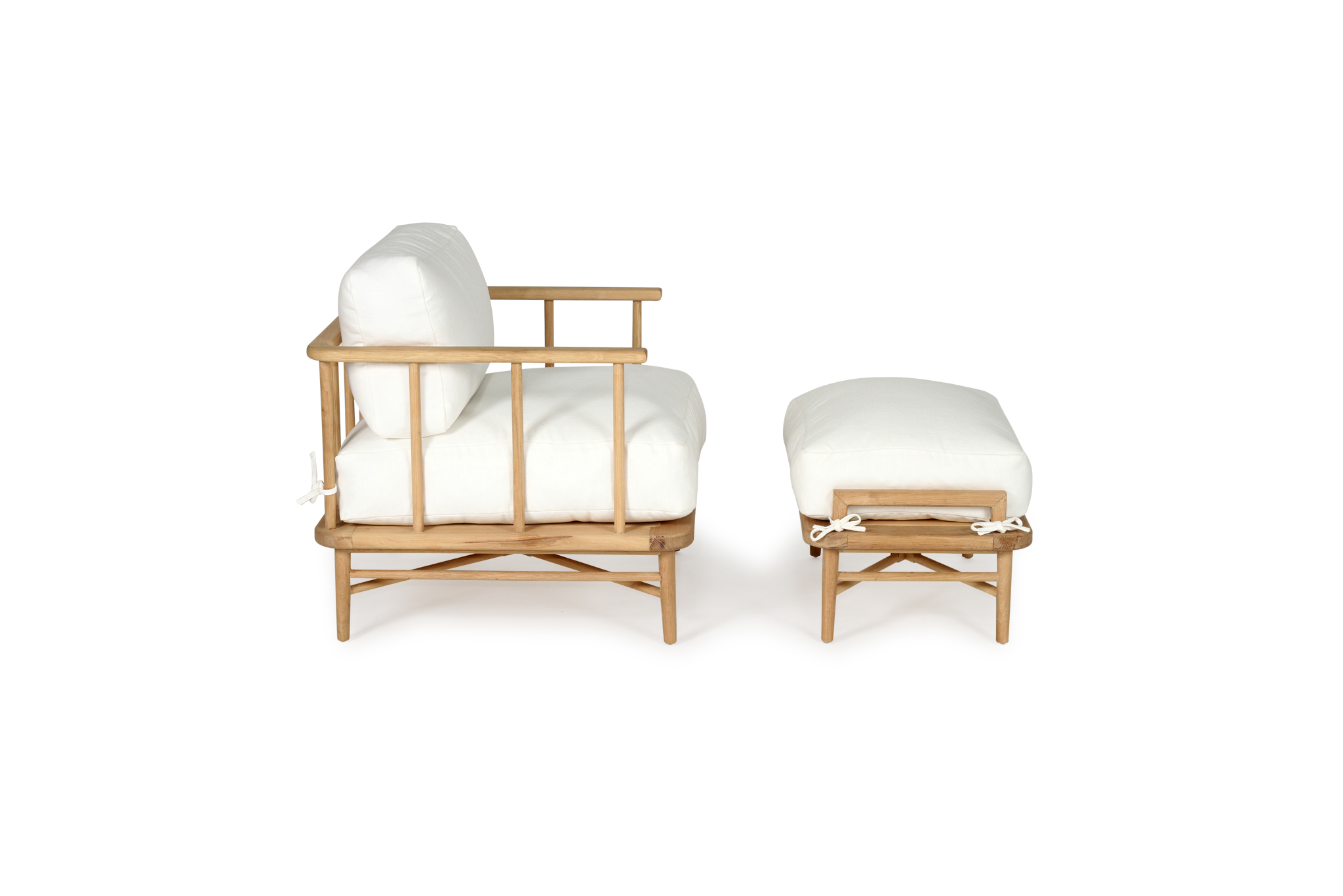 Ocea Armchair & Ottoman - Image 3