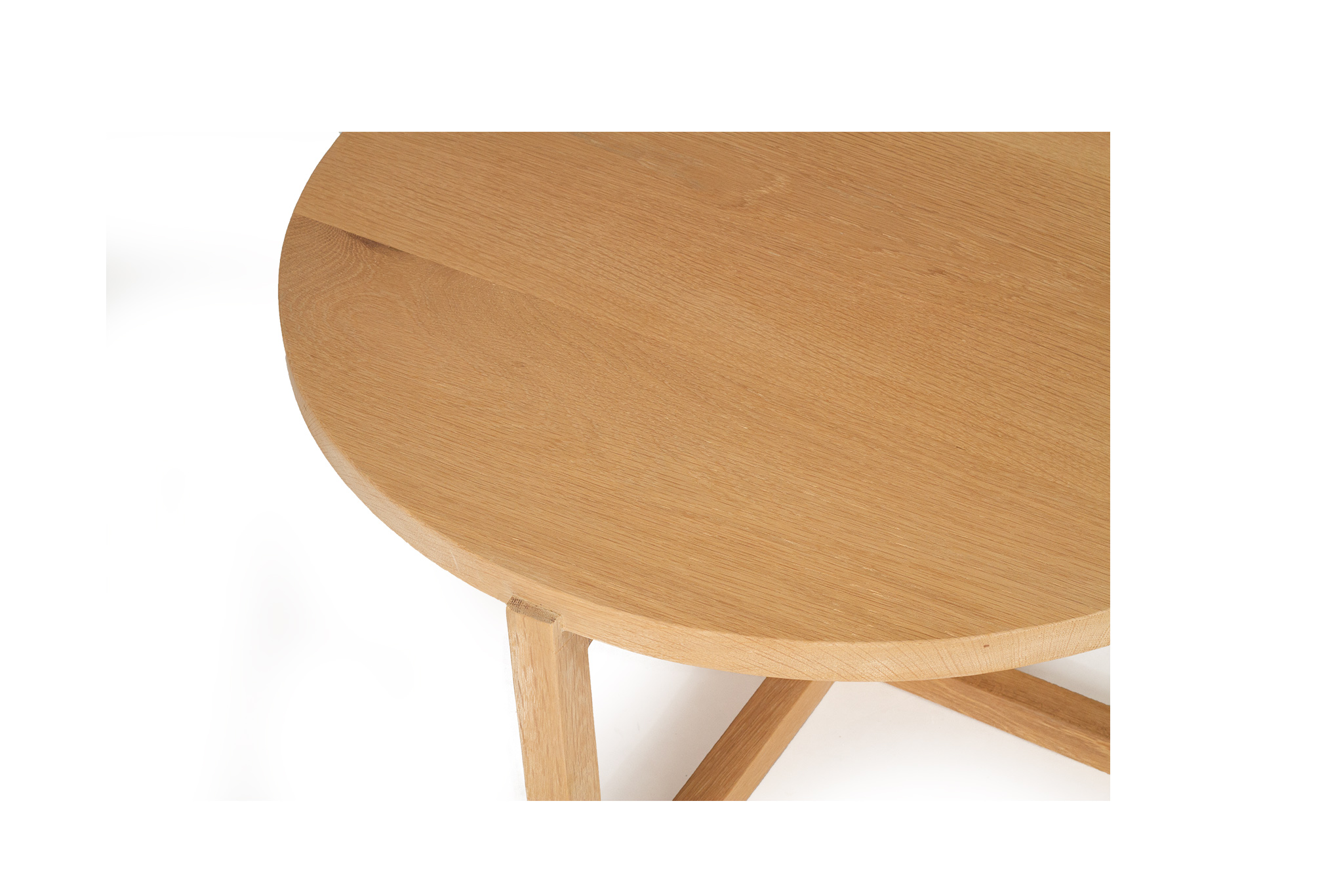 Clovelly Round Coffee Table - 80cm - Image 3